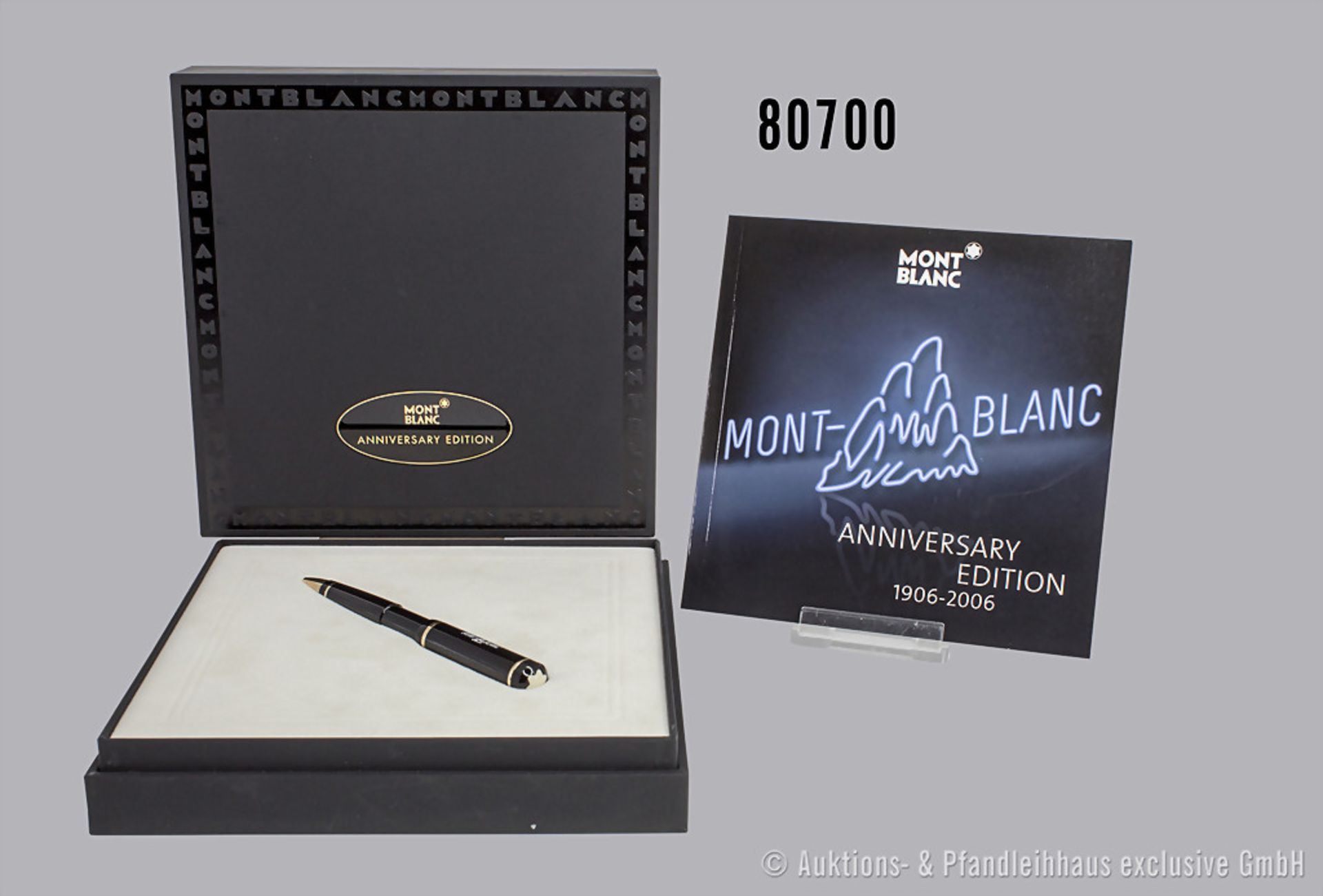 Konv. Montblanc "Anniversary Edition 1906-2006" Ball Point Pen Füllfederhalter, Feder in ... - Bild 2 aus 2