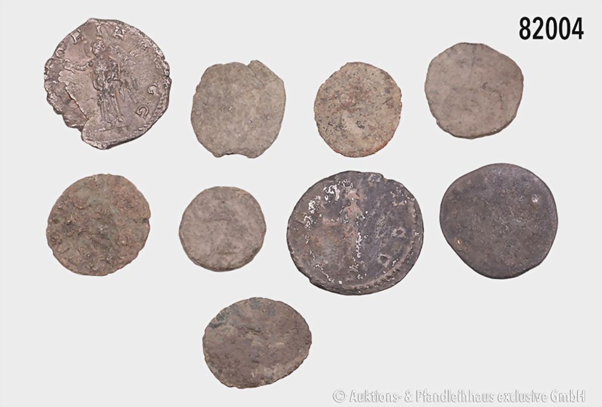 Konv. 15 römische Münzen, dabei Alexander Severus Sesterz, Valerianus Antoninian, ... - Bild 4 aus 4