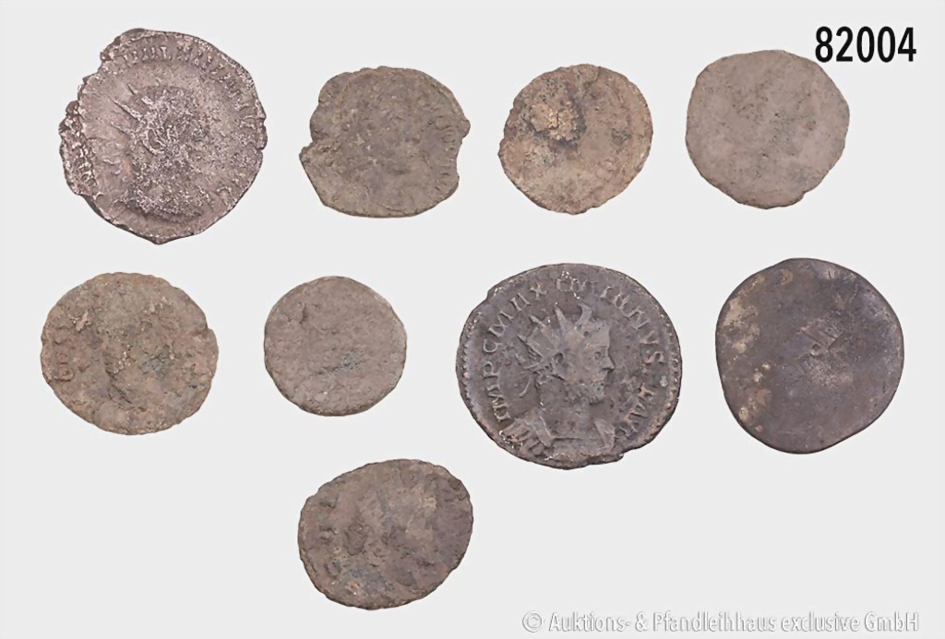 Konv. 15 römische Münzen, dabei Alexander Severus Sesterz, Valerianus Antoninian, ... - Bild 3 aus 4