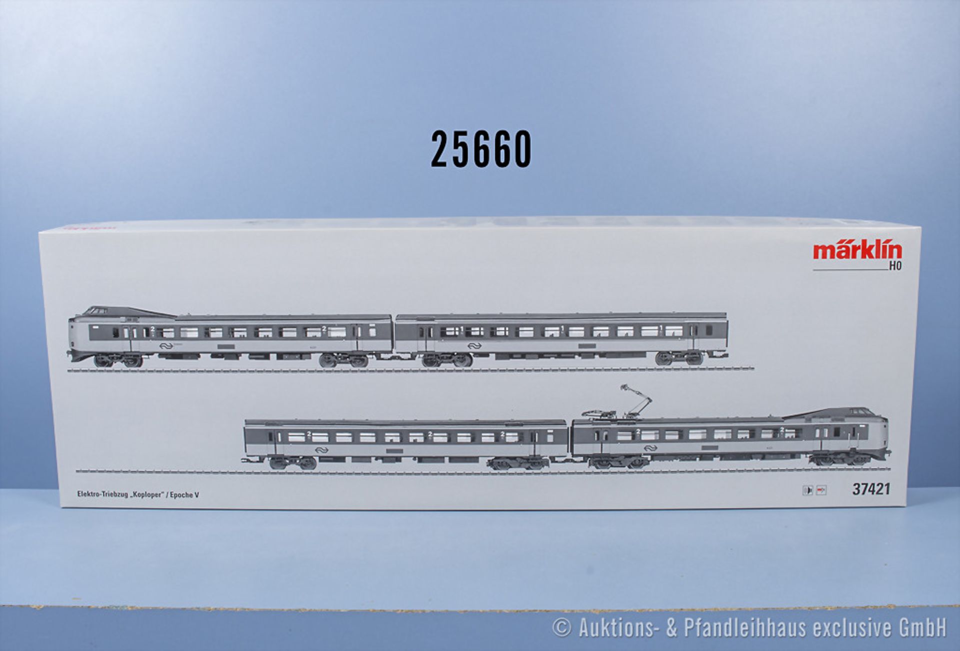 Märklin mfx digital H0 37421 4-teiliger Elektrotriebzug "Koploper" der NS, bestehend aus ...