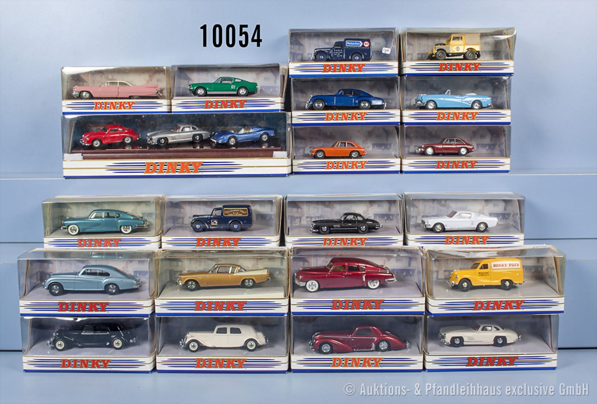 Konv. 32 Modellfahrzeuge, überwiegend Matchbox "The Dinky Collection", dabei Pkw, ...