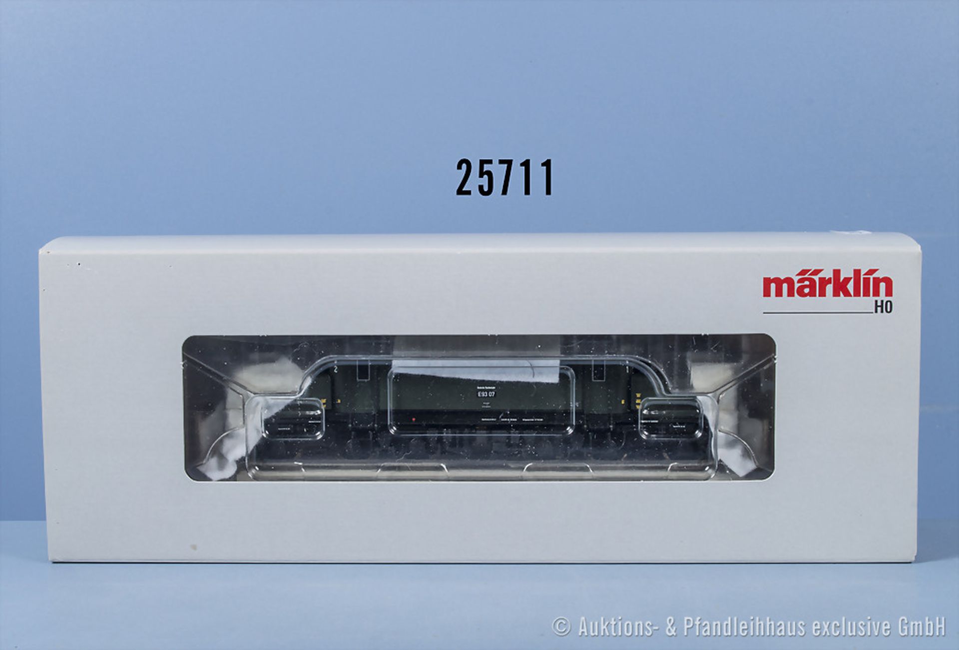 Märklin mfx digital H0 37870 E-Lok der DB, BN E93 07, Zustand 1 in OVP ...