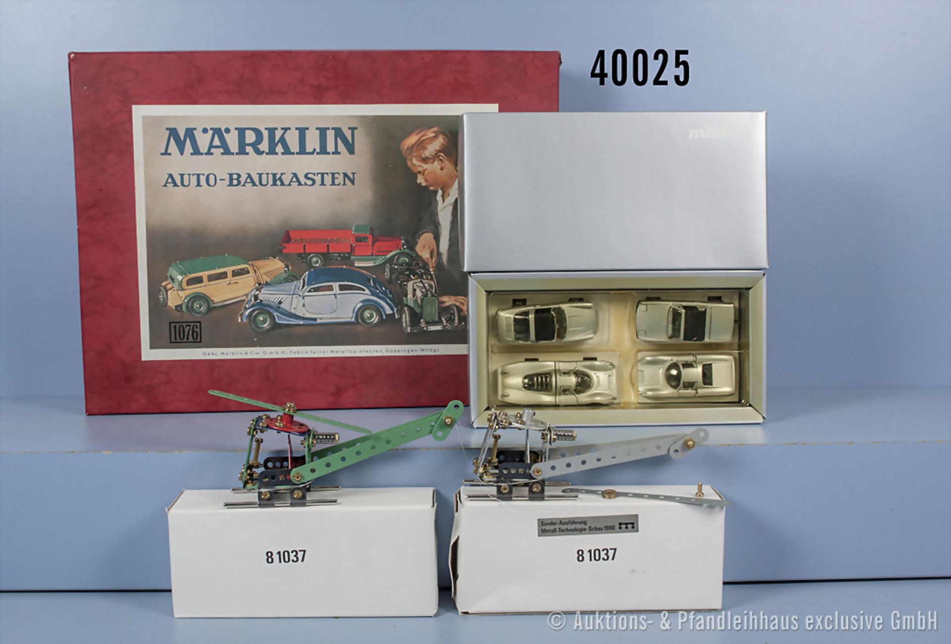 Märklin - Voiture à remontoir Mercedes Rennwagen - 1980-1989