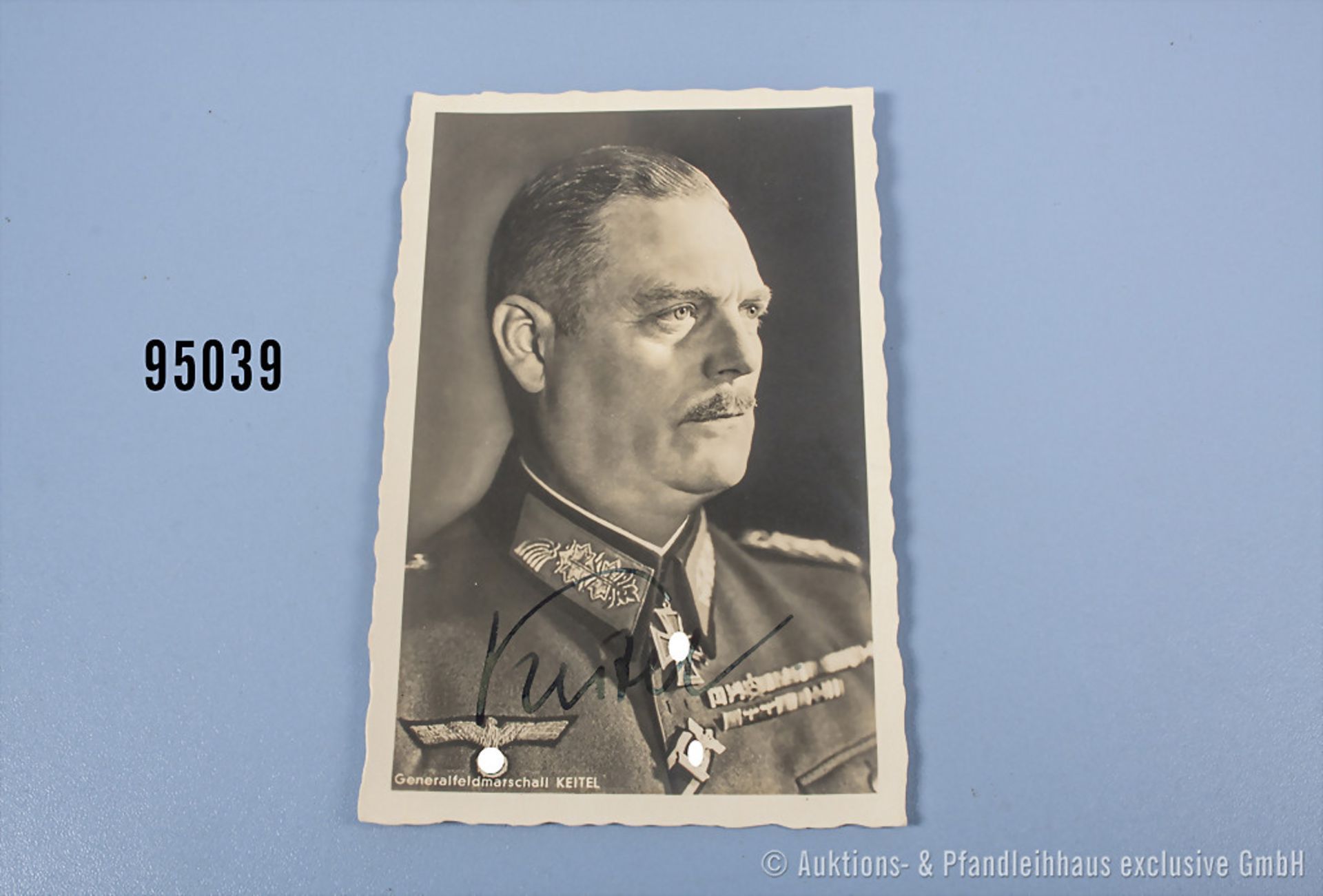 Ritterkreuzträger Postkarte mit OU Generalfeldmarschall Keitel, Photo-Hoffmann-Verlag ...