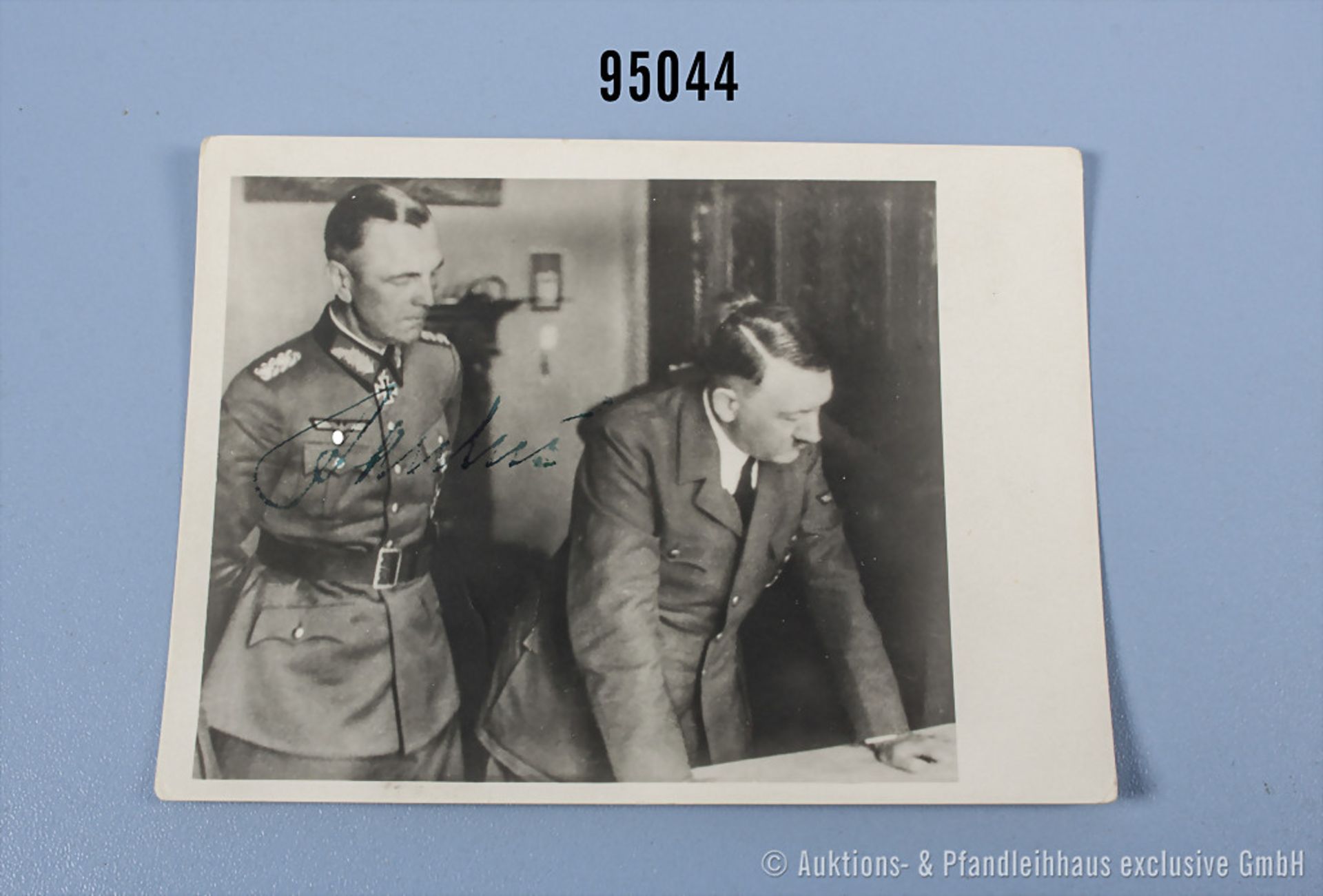 Privatfoto mit Ritterkreuzträger und OU General Paulus, guter Zustand mit ...