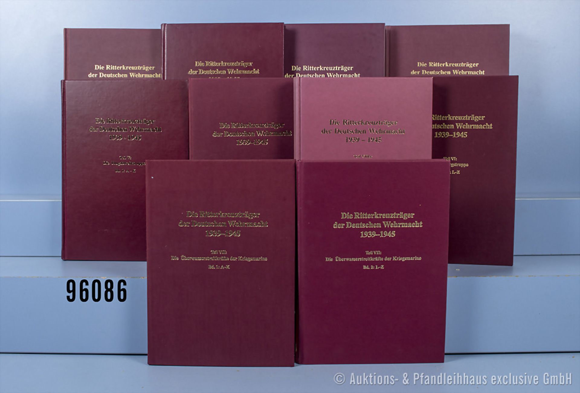 Konv 10 Bücher aus der Reihe "Die Ritterkreuzträger 1939 - 1945", "Pioniertruppe", Band ...