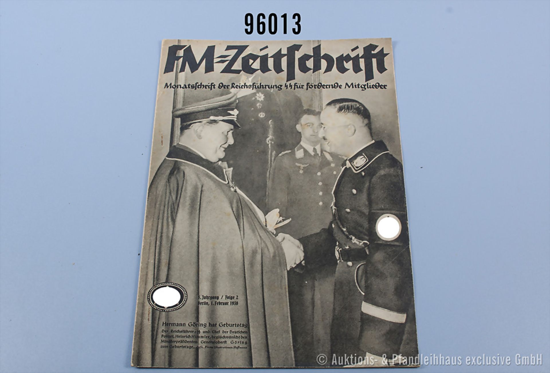 FM-Zeitschrift 5. Jahrgang Folge 2 Berlin 1. Februar 1938, guter Zustand mit ...
