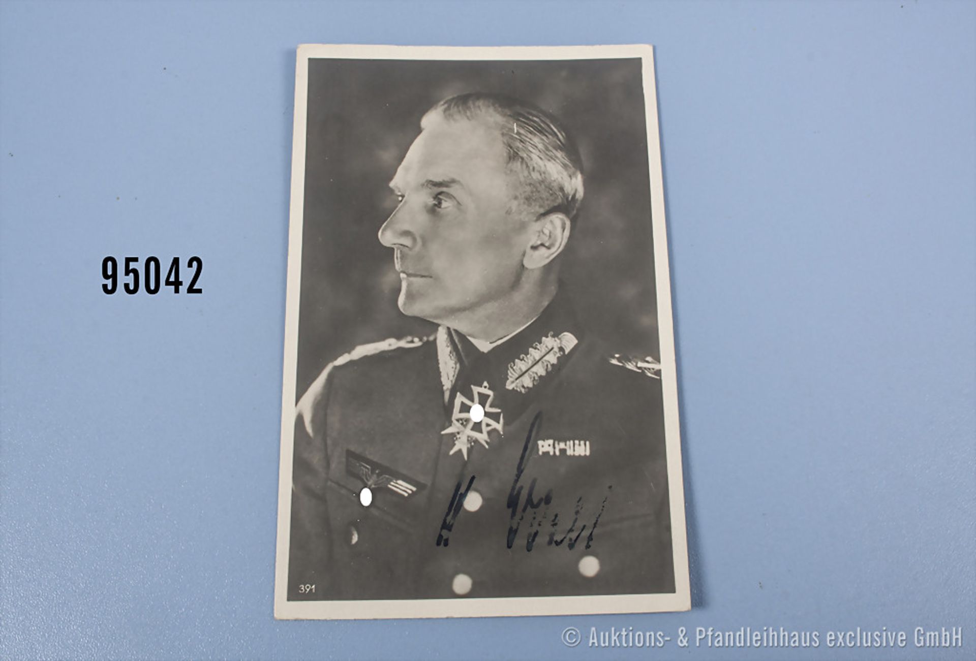 Ritterkreuzträger Postkarte mit OU Generalfeldmarschall von Bock, Scherl-Bilderdienst, ...