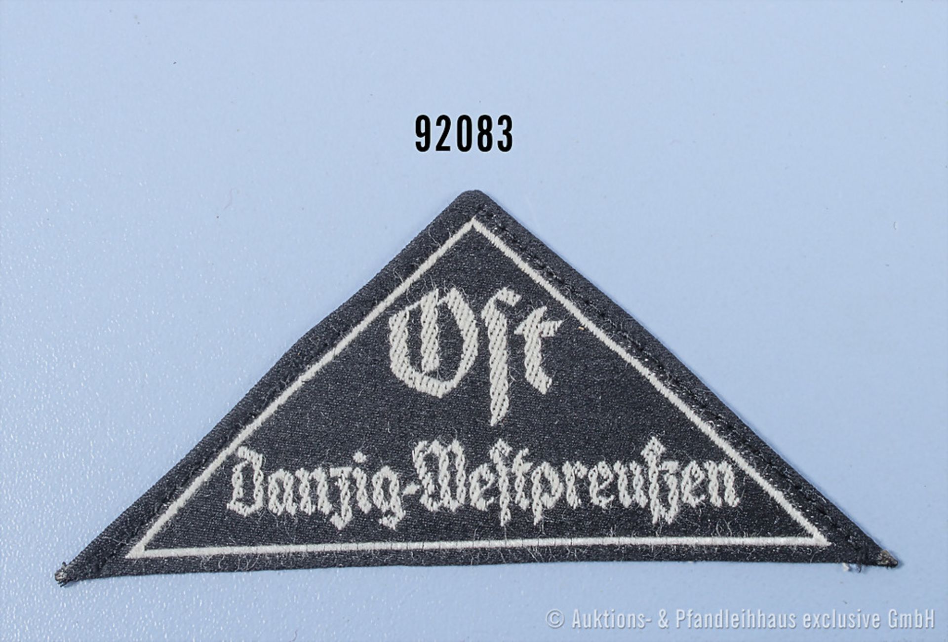 Hitlerjugend Gebietsdreieck "Ost Danzig-Westpreußen", guter ...