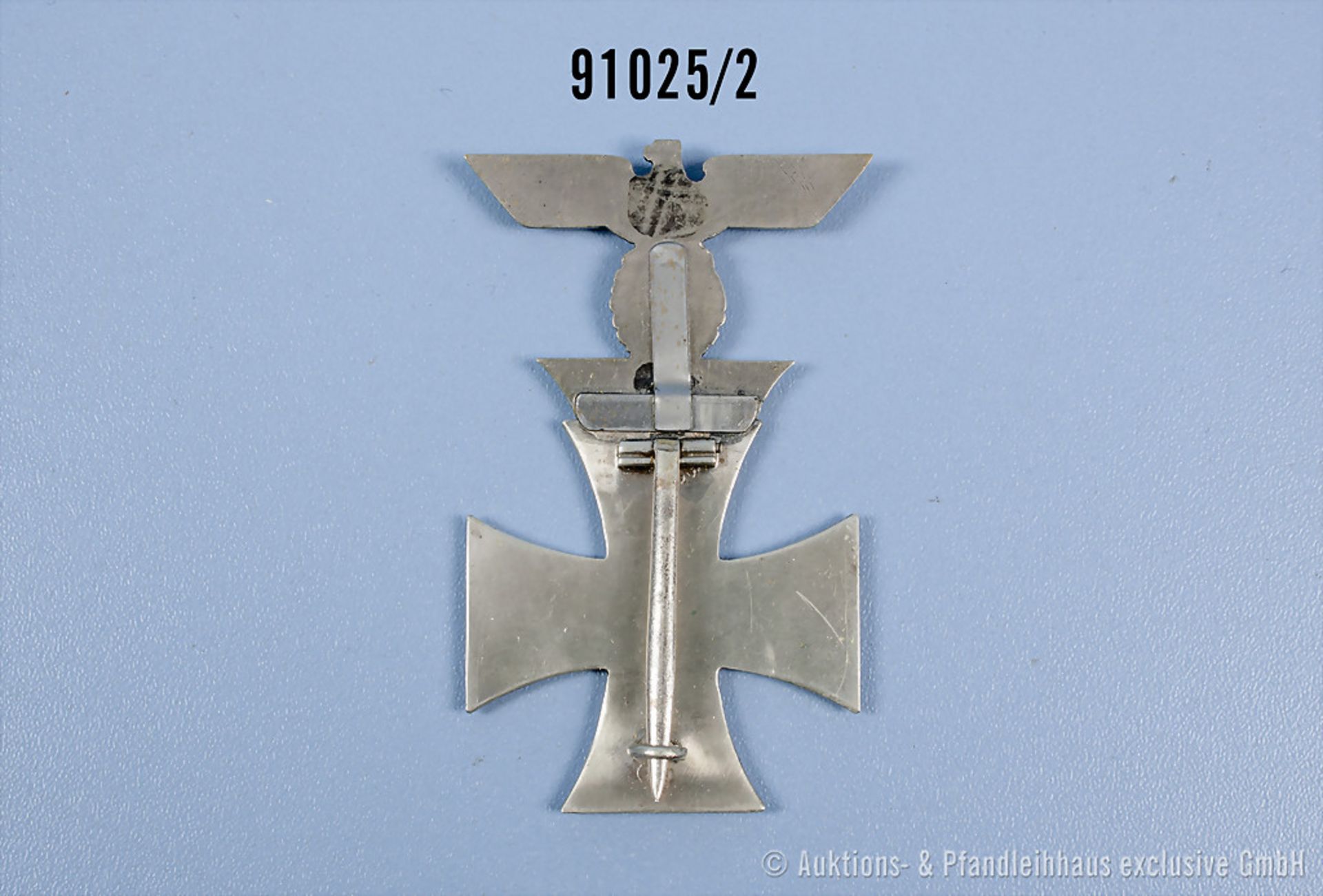 EK1 1914 Hersteller "KO" unter dem Nadelhaken mit vermutlich neu aufgelöteter Spange zum ... - Image 2 of 2