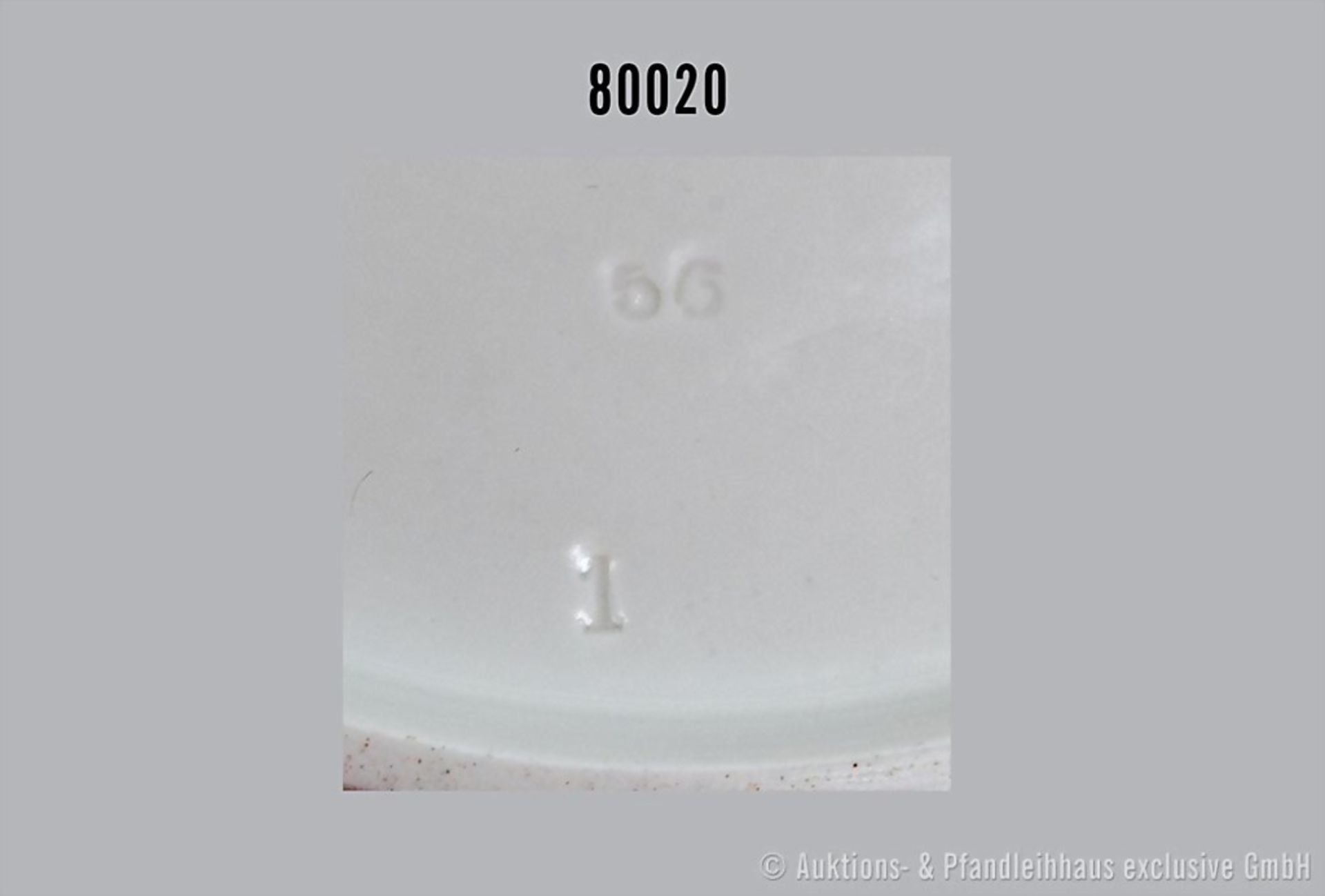 Konv. Porzellan flacher Teller, D 24 cm und Suppenteller, D 23 cm, Meissen, aus dem ... - Image 3 of 5