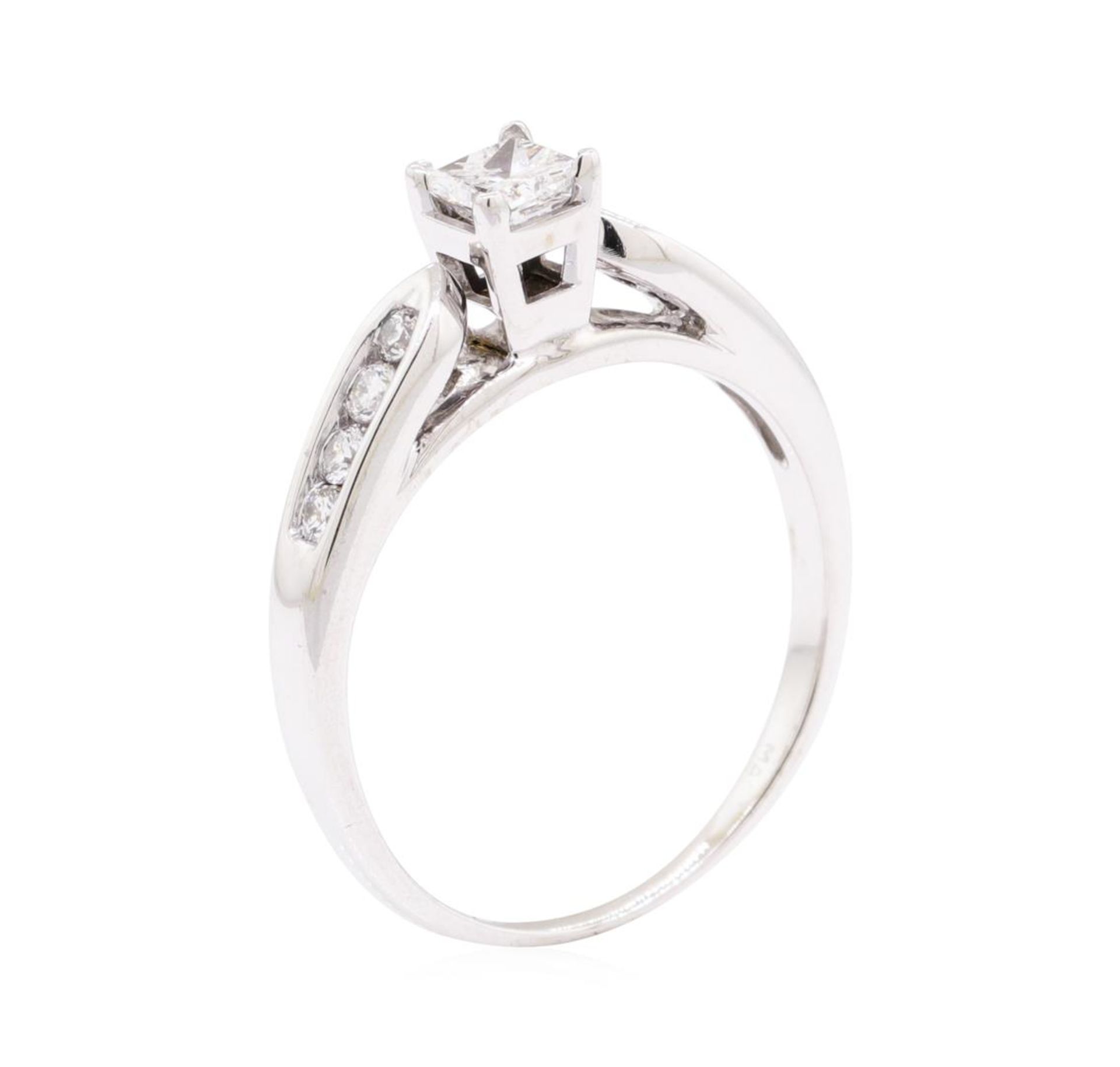 0.70 ctw Diamond Ring - 14KT White Gold - Image 4 of 4