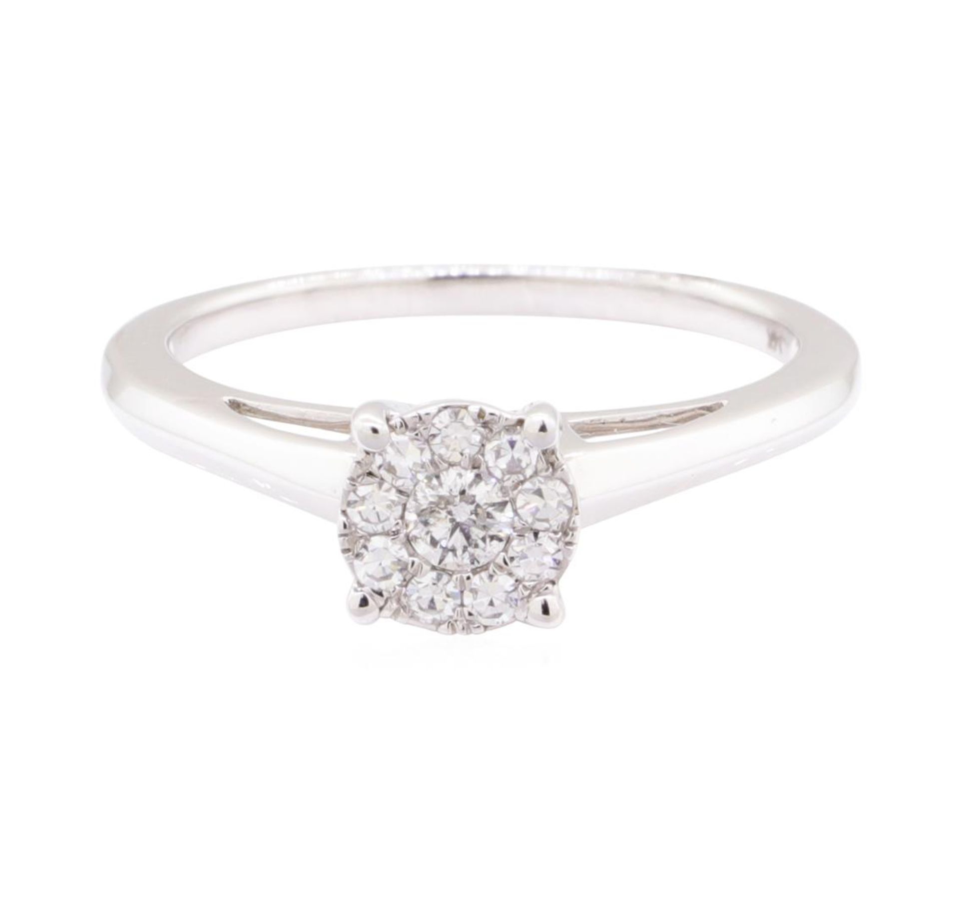 0.27 ctw Diamond Ring - 14KT White Gold - Image 2 of 5