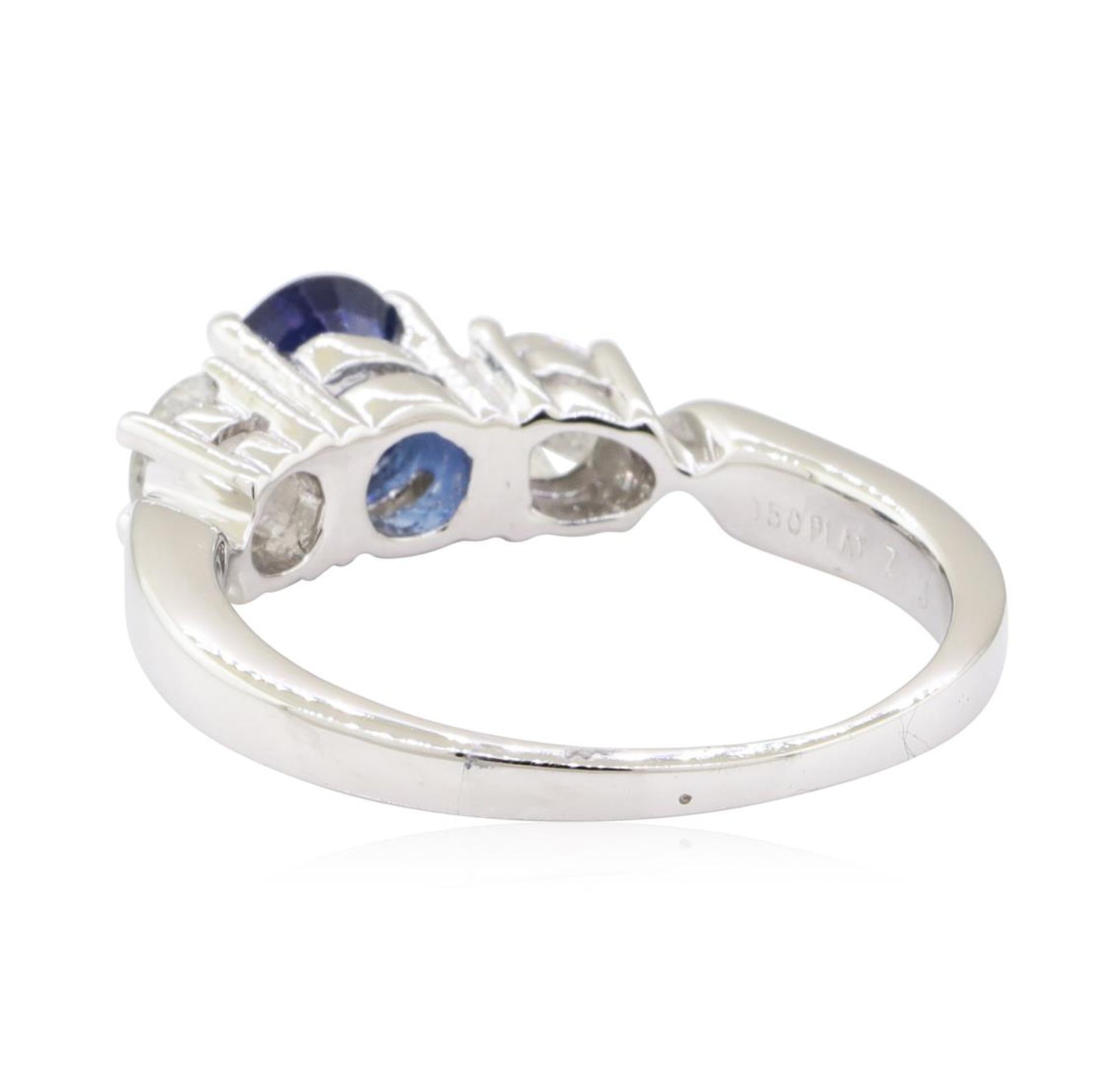 2.01 ctw Sapphire and Diamond Ring - Platinum - Image 3 of 5