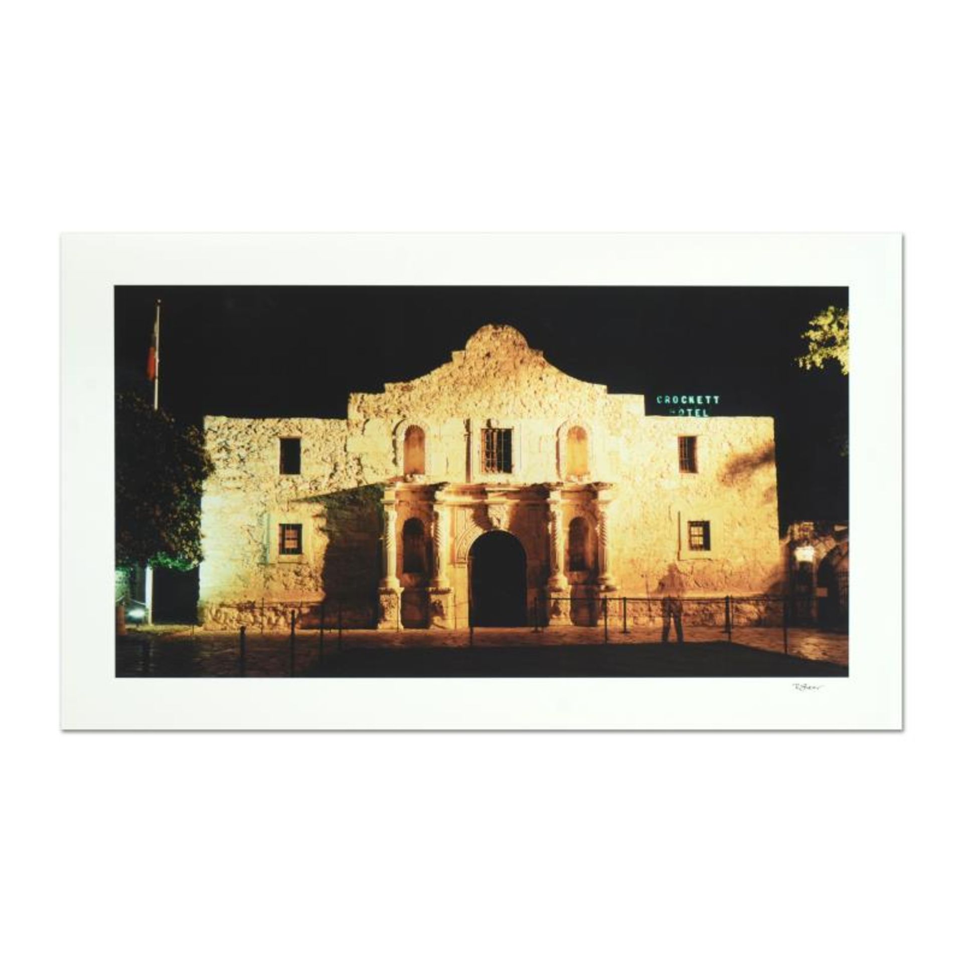 Robert Sheer, "Davy Crockett at the Alamo" Limited Edition Single Exposure Photo