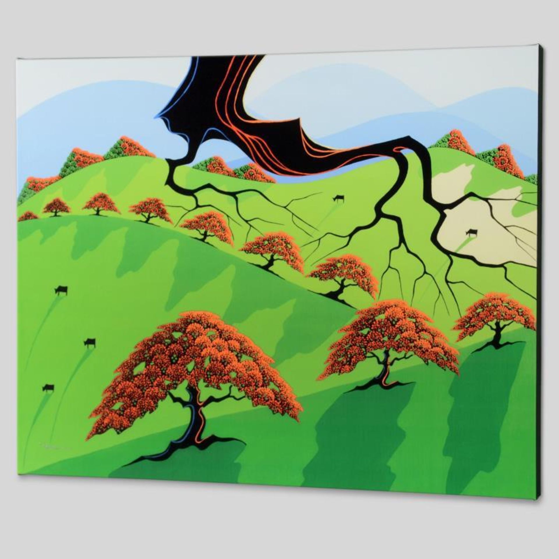 "Fall Fields" Limited Edition Giclee on Canvas by Larissa Holt, Numbered and Sig - Image 2 of 2