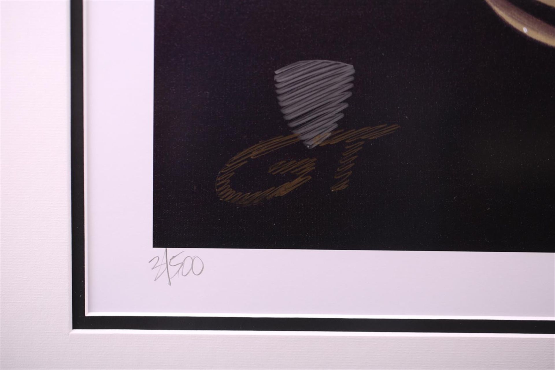 Harold James Cleworth Carrera GT Limited Edition Lithograph - Image 2 of 3