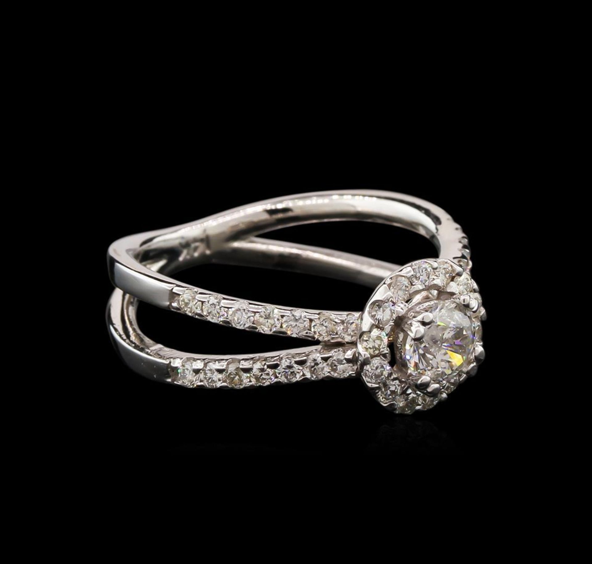 1.05 ctw Diamond Ring - 14KT White Gold - Image 2 of 3