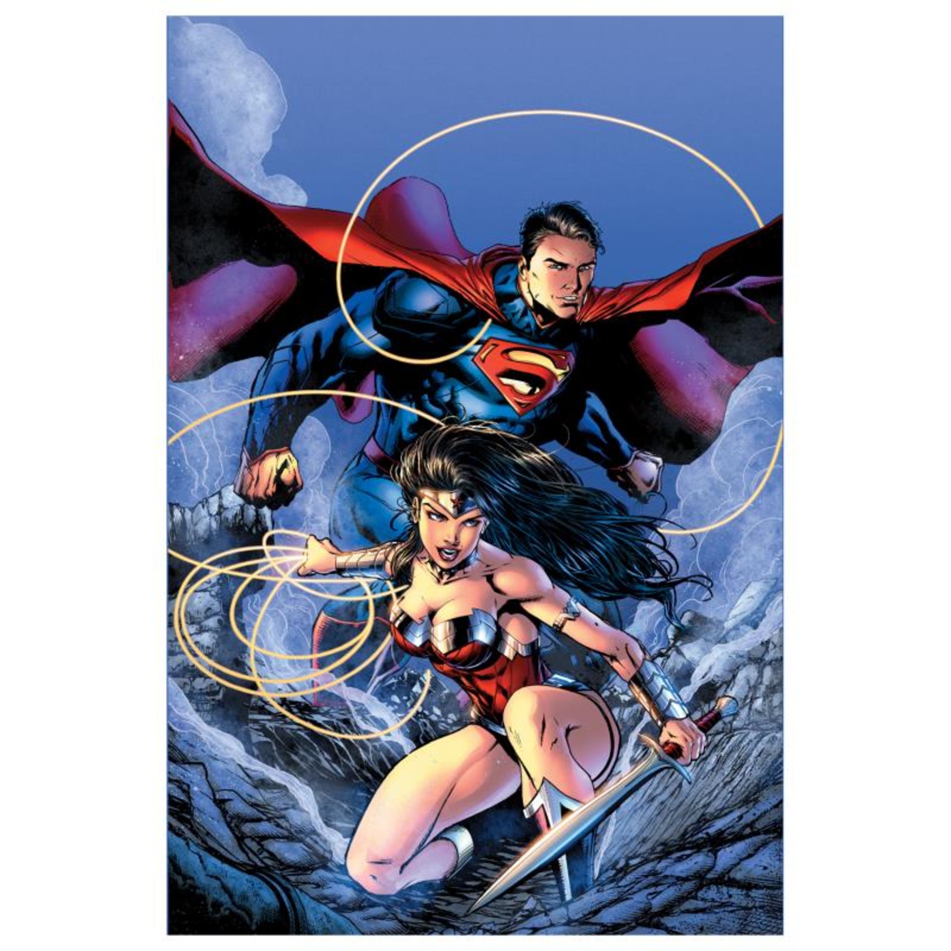 DC Comics, "Justice League (The New 52) #14" Numbered Limited Edition Giclee on - Image 2 of 8