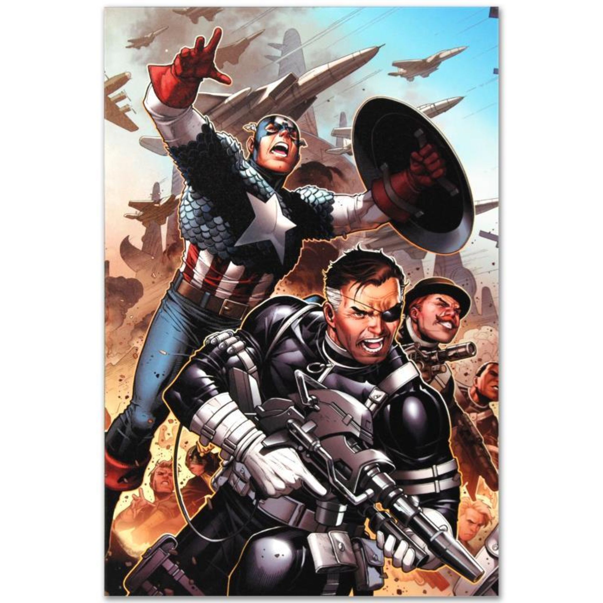 Marvel Comics "Secret Warriors #18" Numbered Limited Edition Giclee on Canvas by