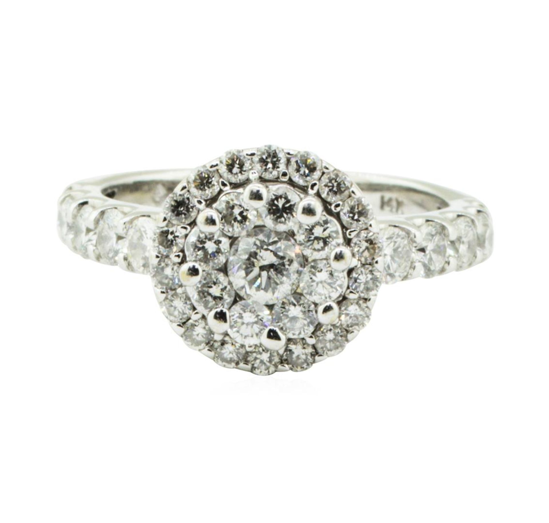 1.30 ctw Diamond Ring - 14KT White Gold - Image 3 of 5