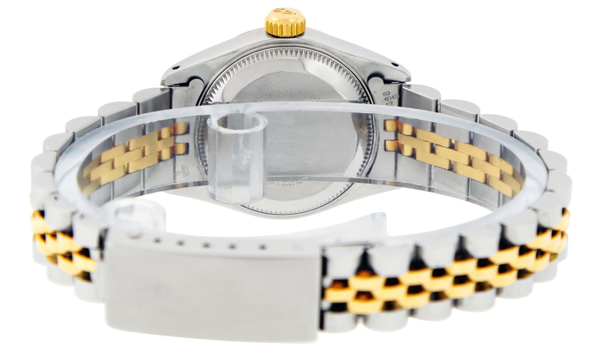 Rolex Ladies 2 Tone MOP Diamond 26MM Datejust Wristwatch - Image 5 of 7