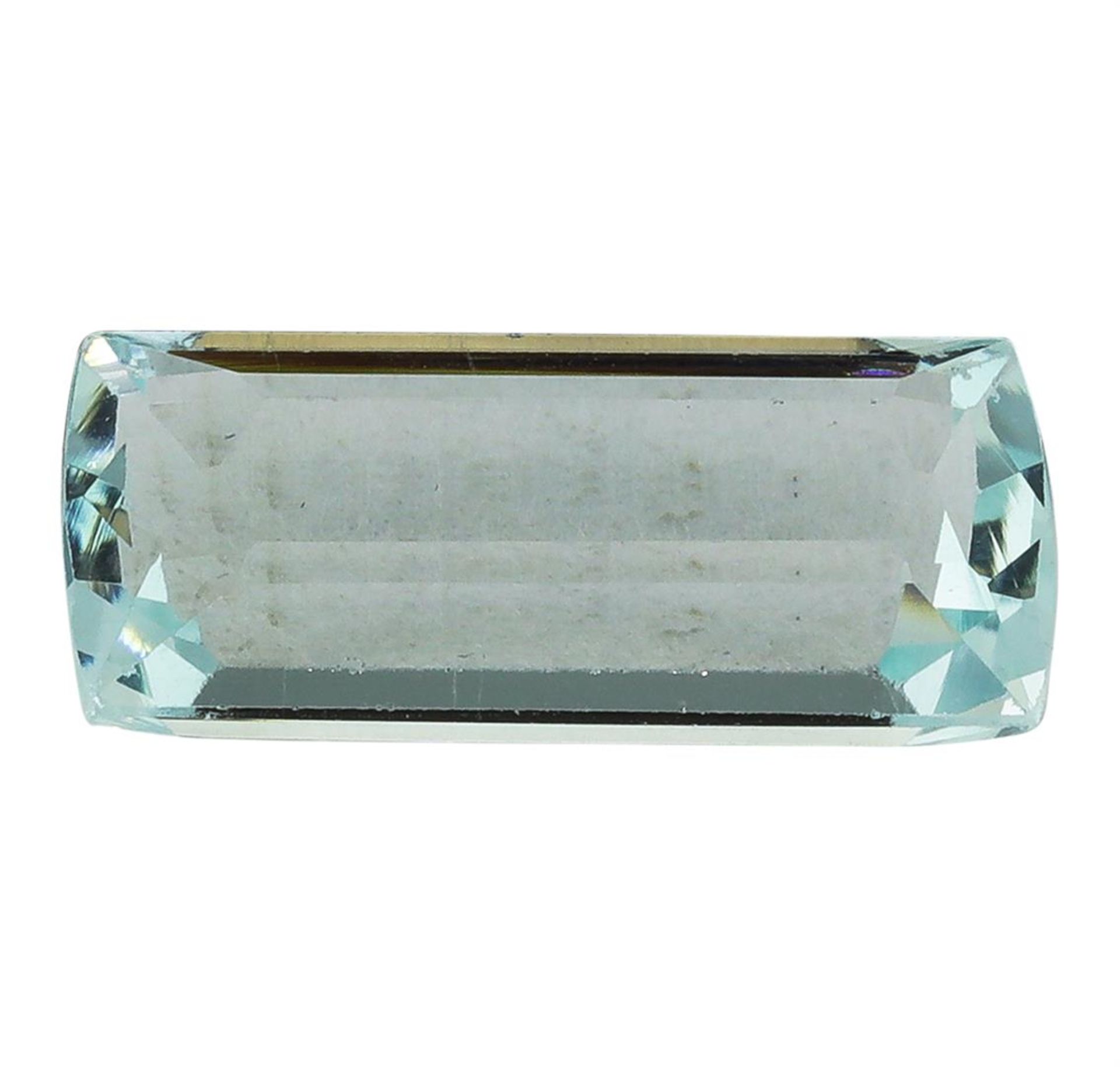 5.76ct.Natural Cushion Cut Aquamarine