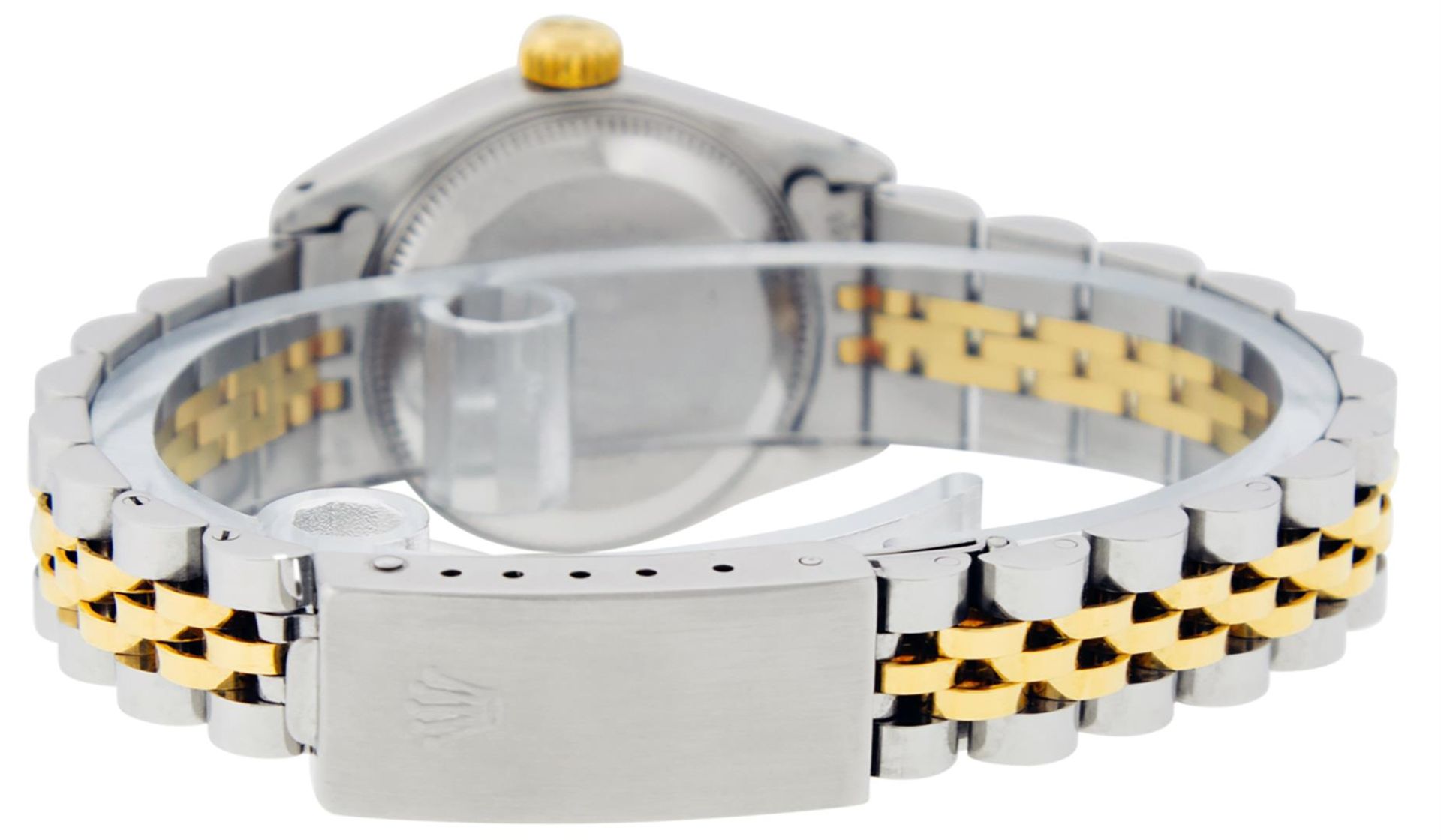 Rolex Ladies 2 Tone MOP Diamond 26MM Datejust Wristwatch - Image 6 of 7