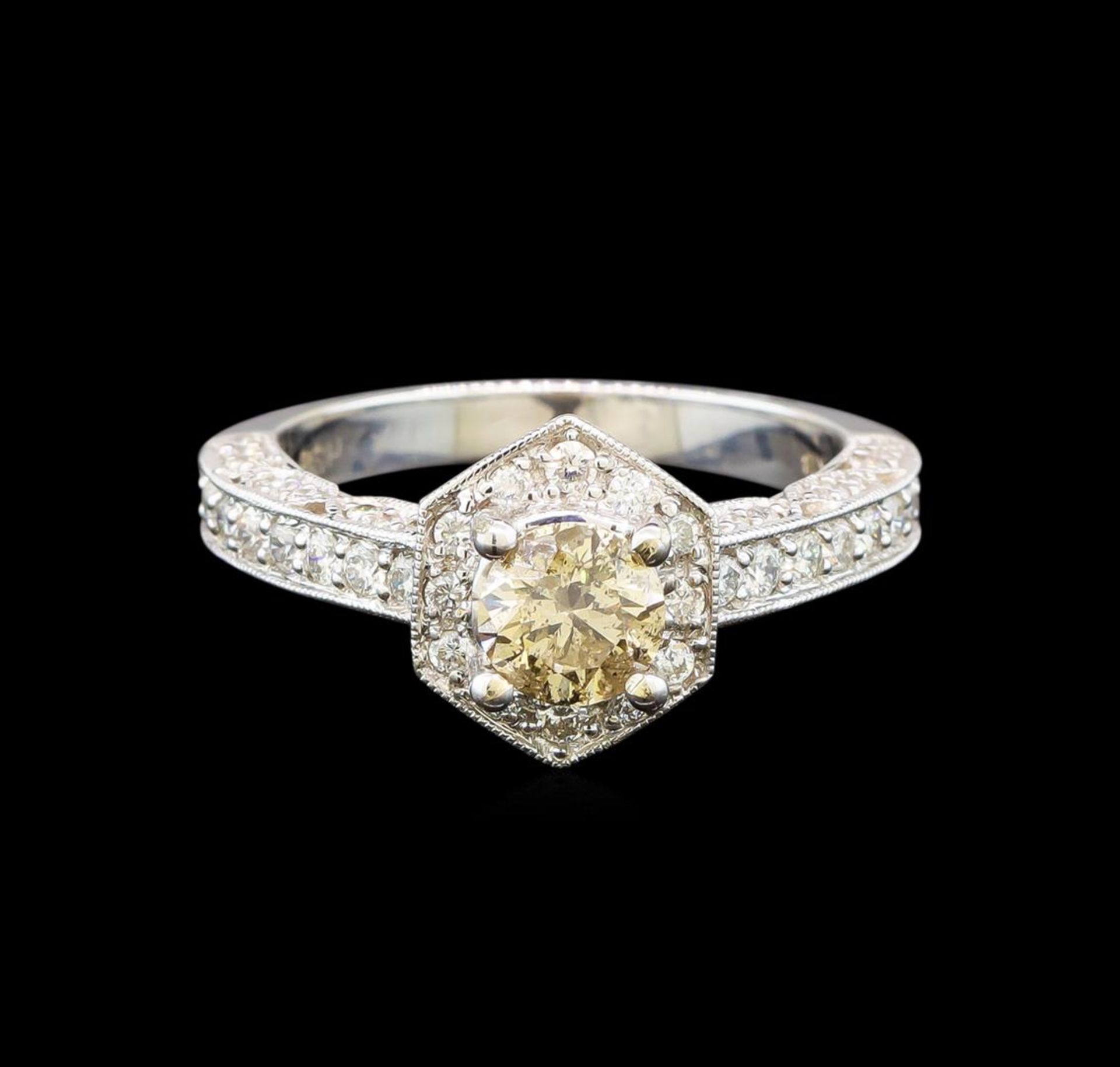 18KT White Gold 1.45 ctw Diamond Ring - Image 2 of 5
