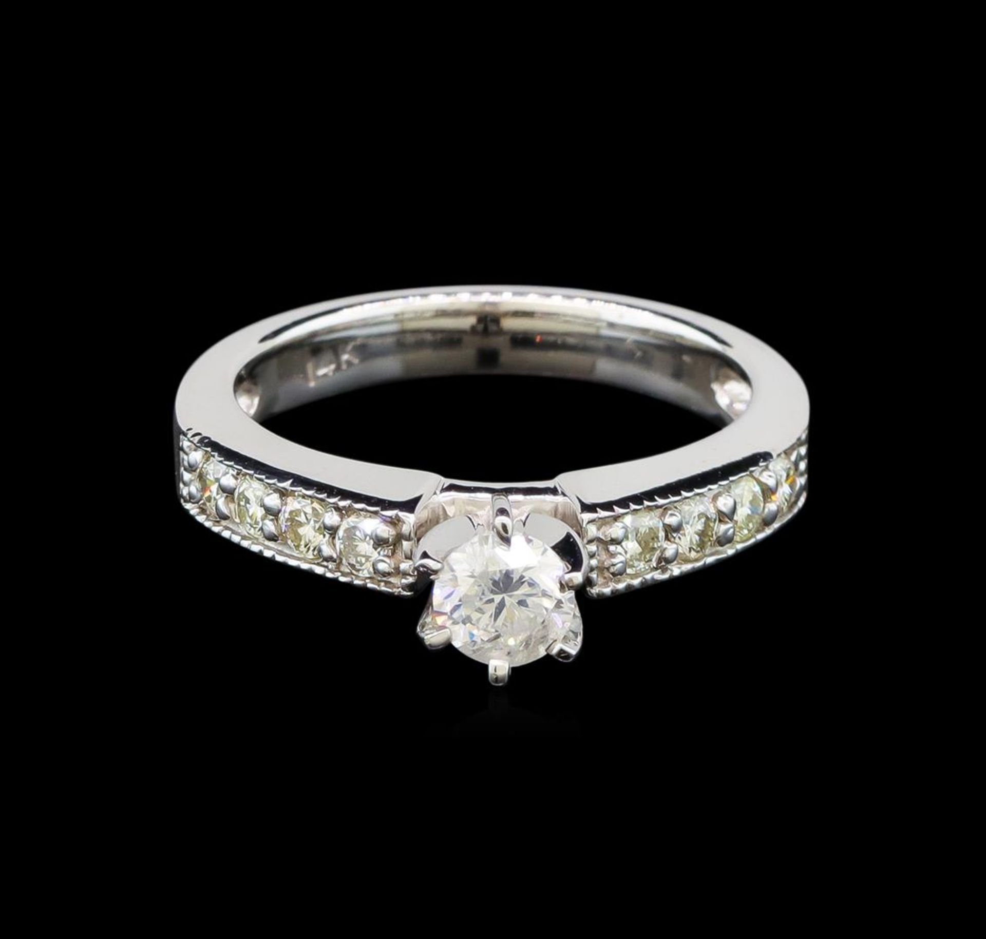 14KT White Gold 0.69 ctw Diamond Ring - Image 2 of 5