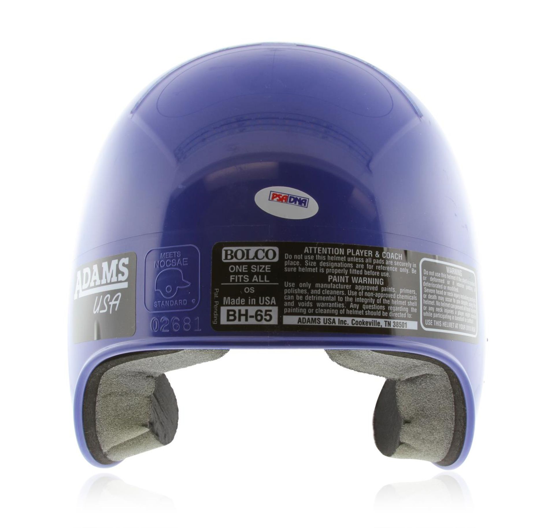 Autographed Duke Snider LA Dodgers Helmet PSA Certified - Image 3 of 4