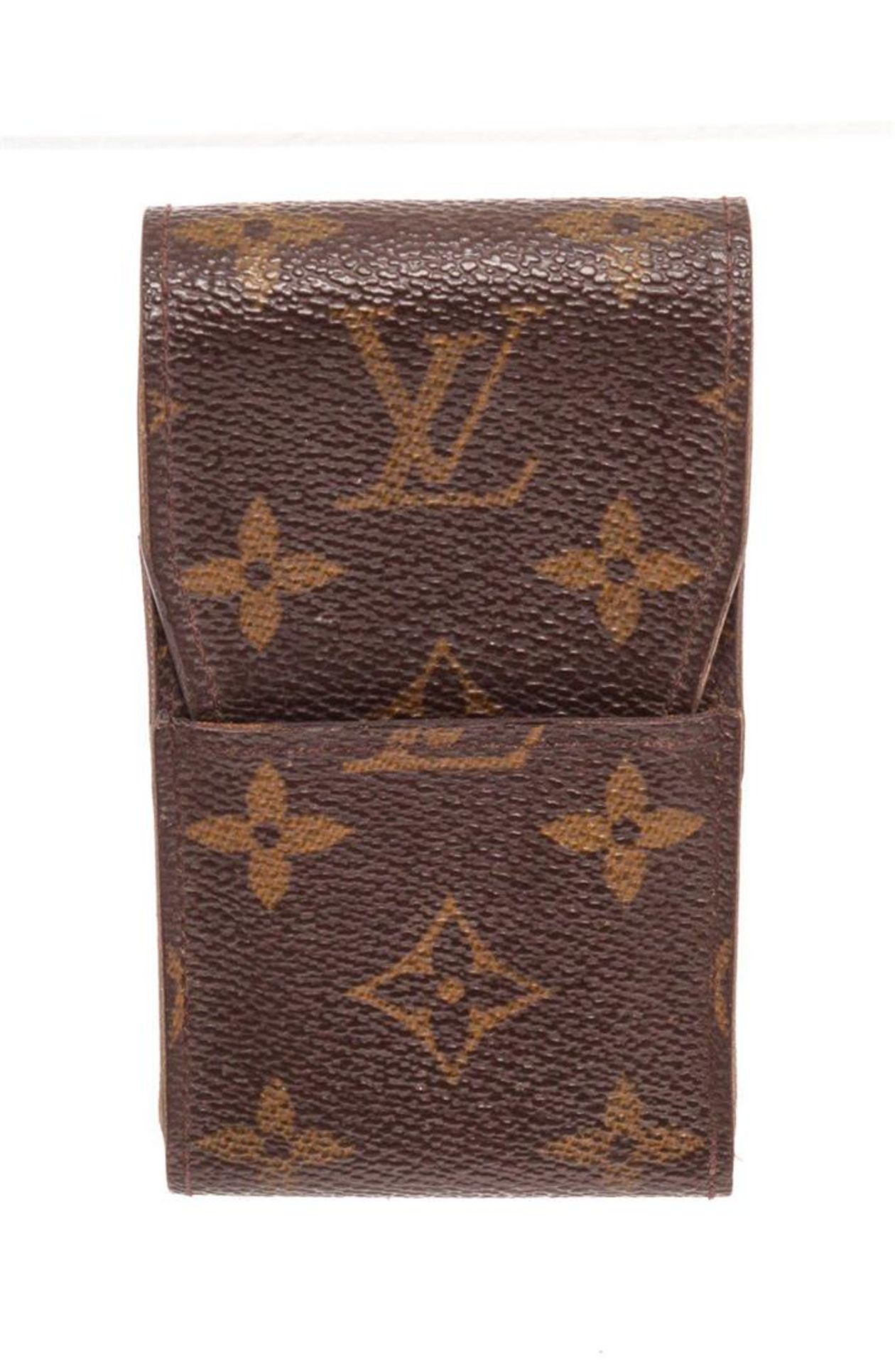 Louis Vuitton Brown Monogram Cigarette Case Wallet