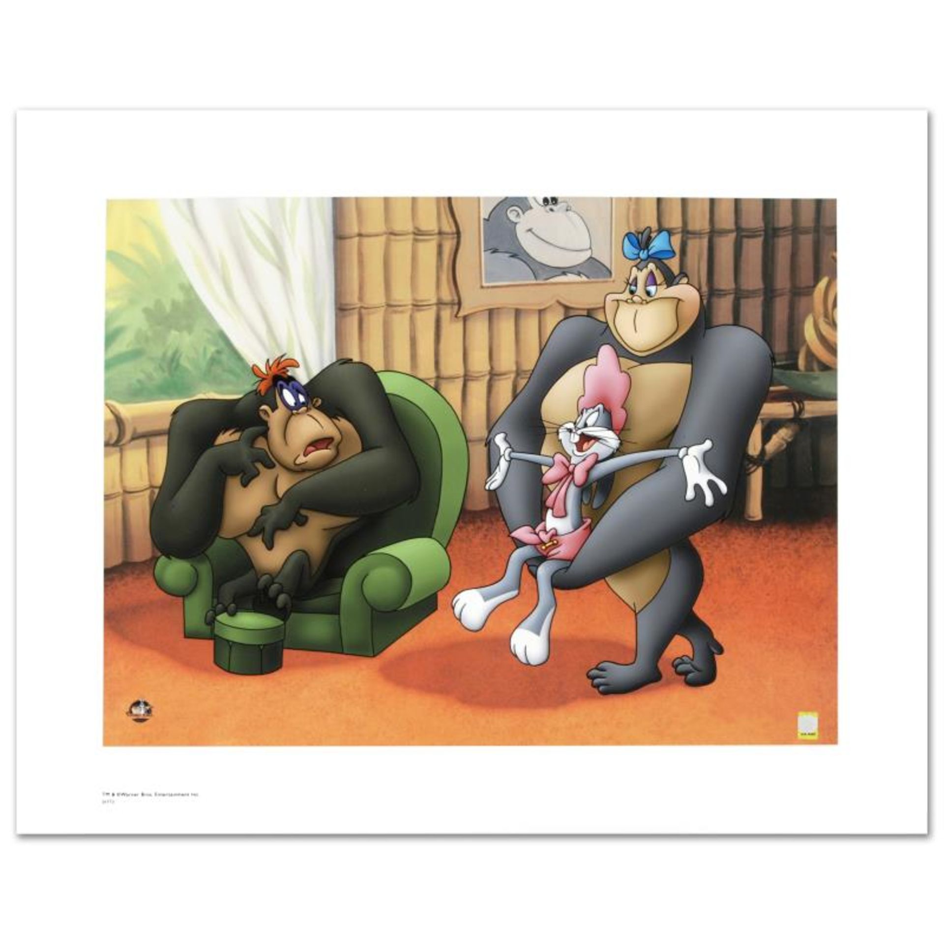 "Gorilla My Dreams" Limited Edition Giclee from Warner Bros., Numbered with Holo
