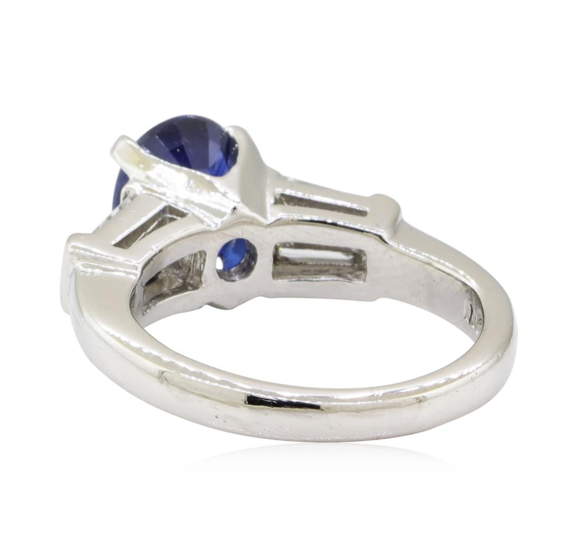 2.16 ctw Sapphire and Diamond Ring - Platinum - Image 3 of 5