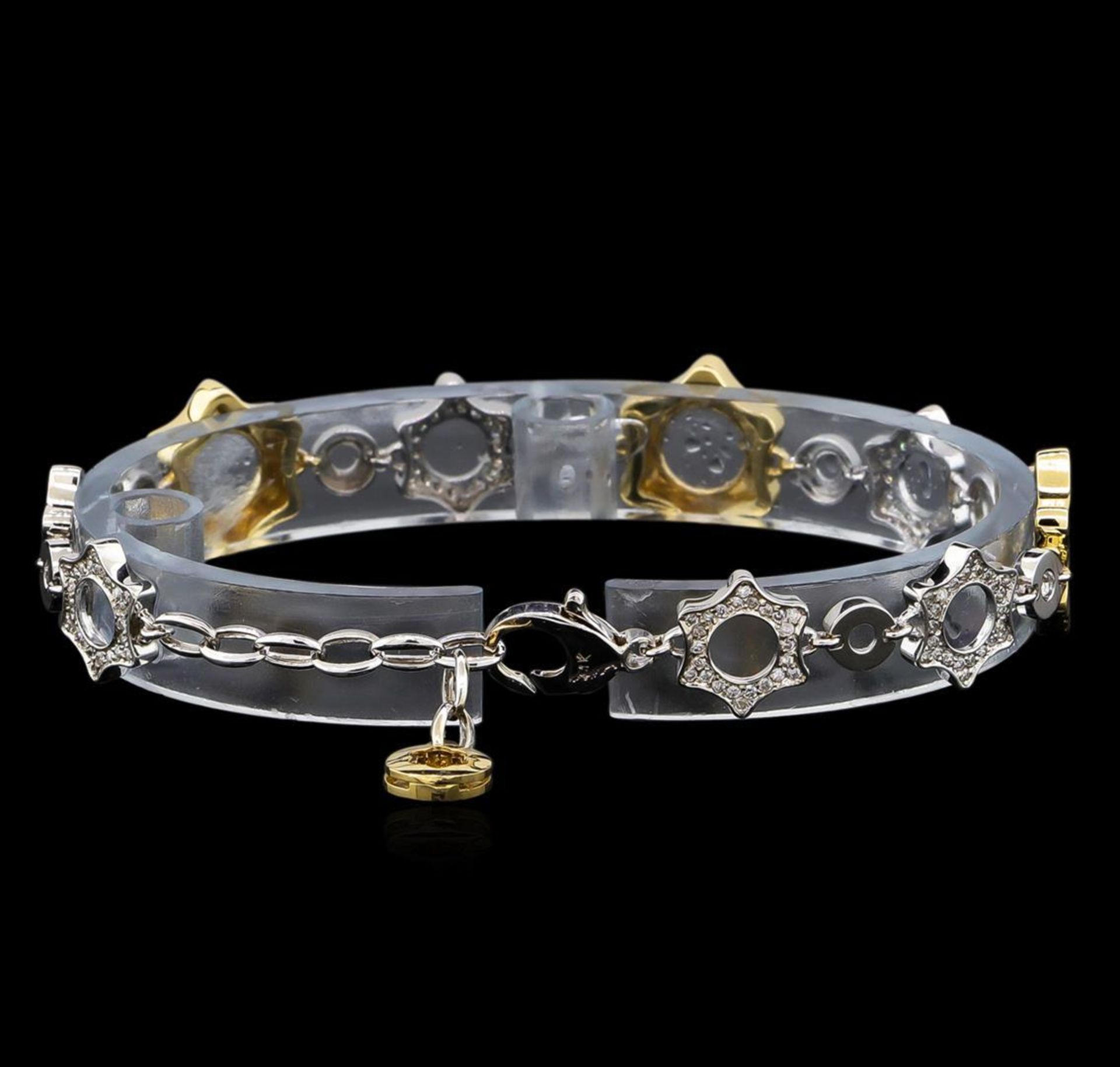 0.70 ctw Diamond Bracelet - 14KT Two-Tone Gold - Image 2 of 4