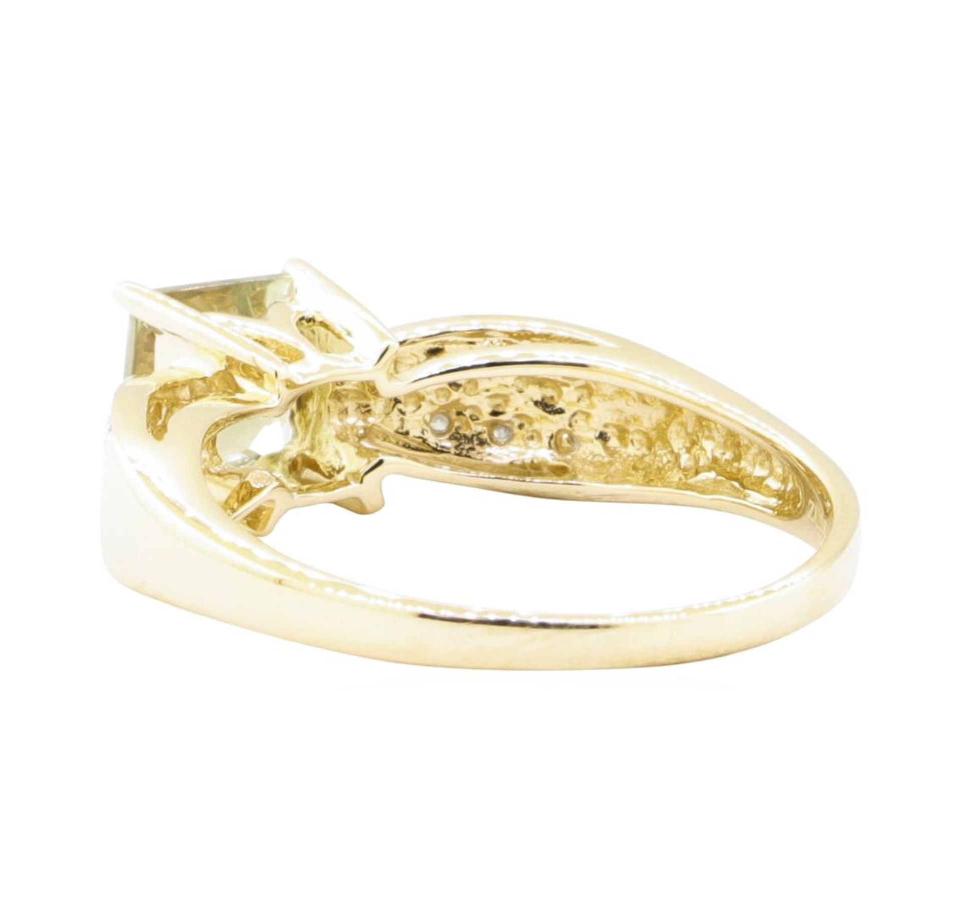 2.12 ctw Zultanite And Diamond Ring - 14KT Yellow Gold - Image 3 of 5