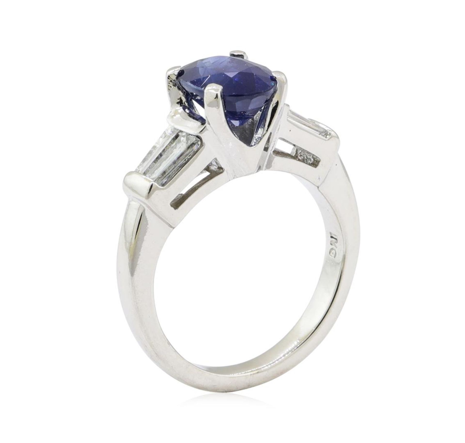 2.16 ctw Sapphire and Diamond Ring - Platinum - Image 4 of 5