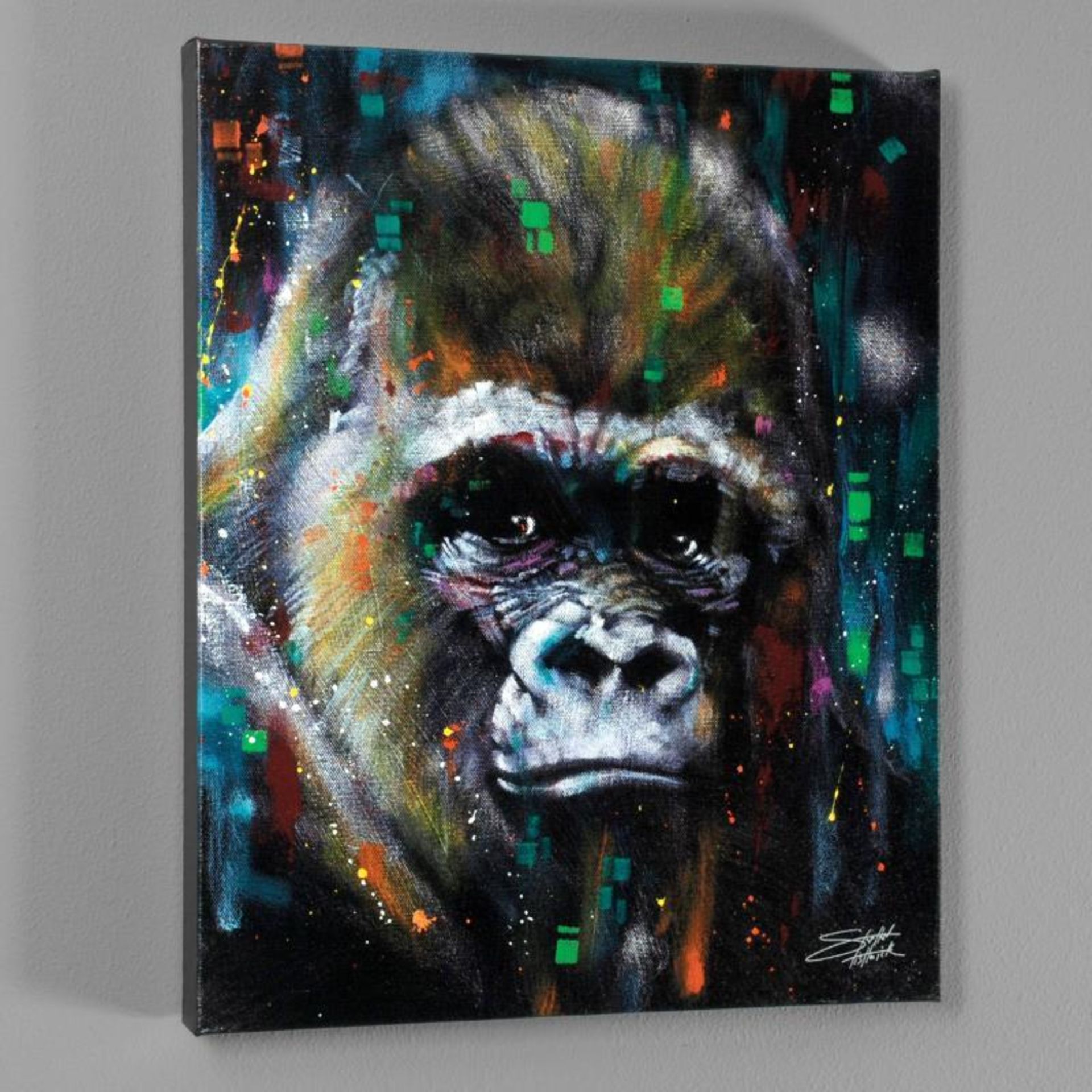 "Albert" Limited Edition Giclee on Canvas by Stephen Fishwick, Numbered and Sign - Image 2 of 2