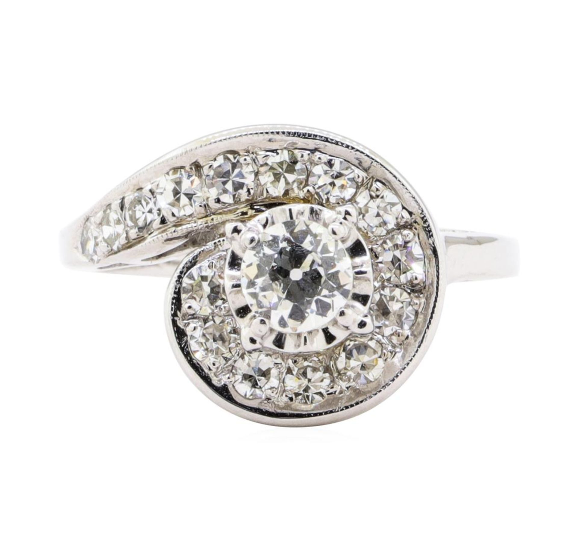 1.11 ctw Diamond Ring - 14KT White Gold - Image 2 of 5