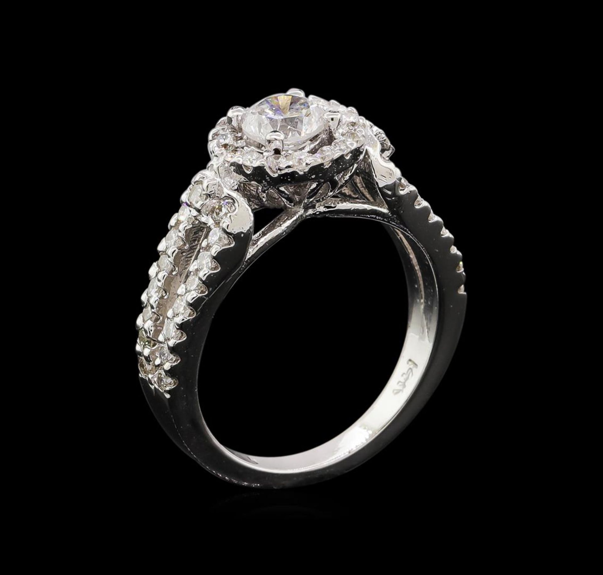 14KT White Gold 1.17 ctw Diamond Ring - Image 4 of 5