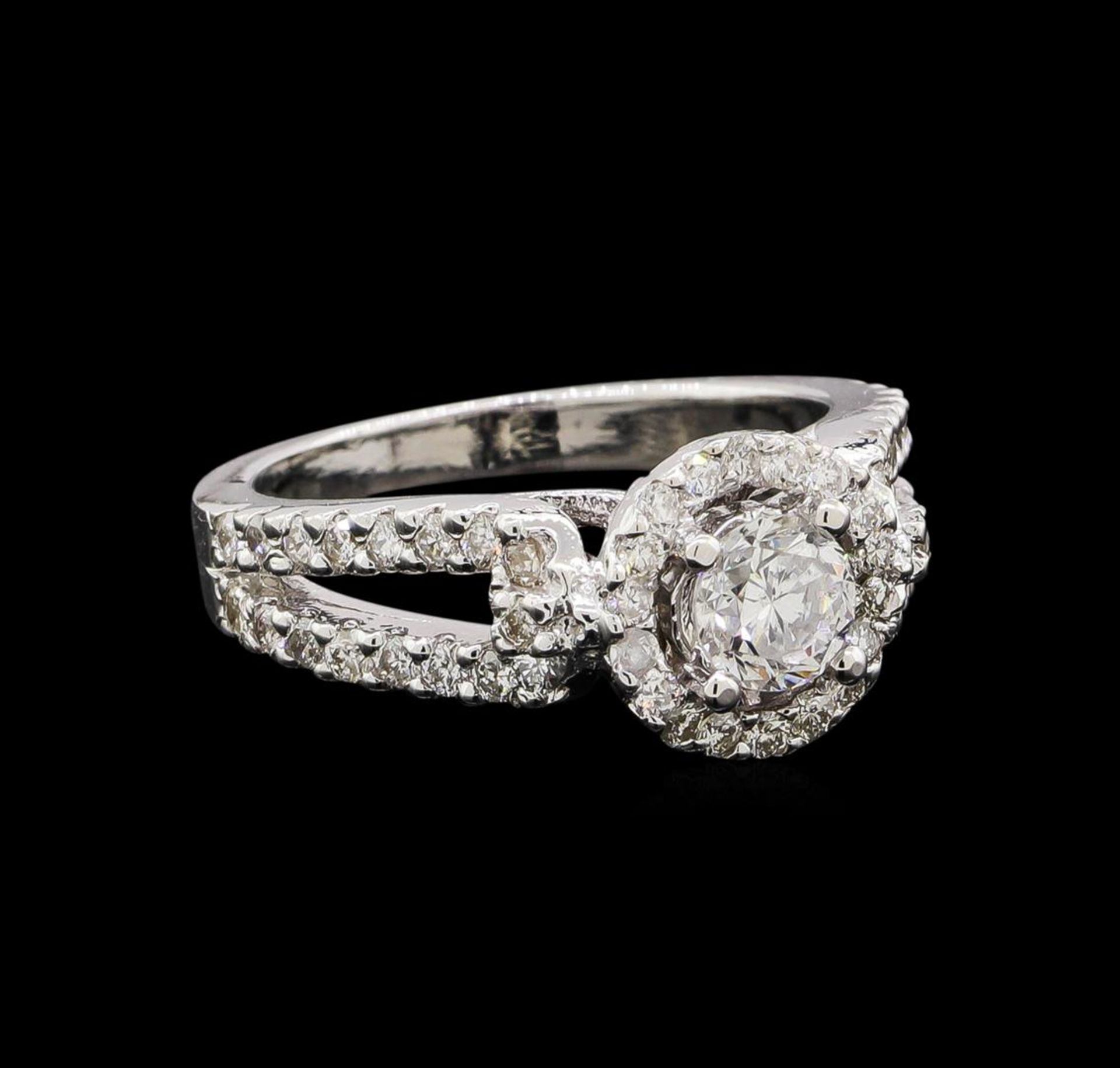 14KT White Gold 1.17 ctw Diamond Ring