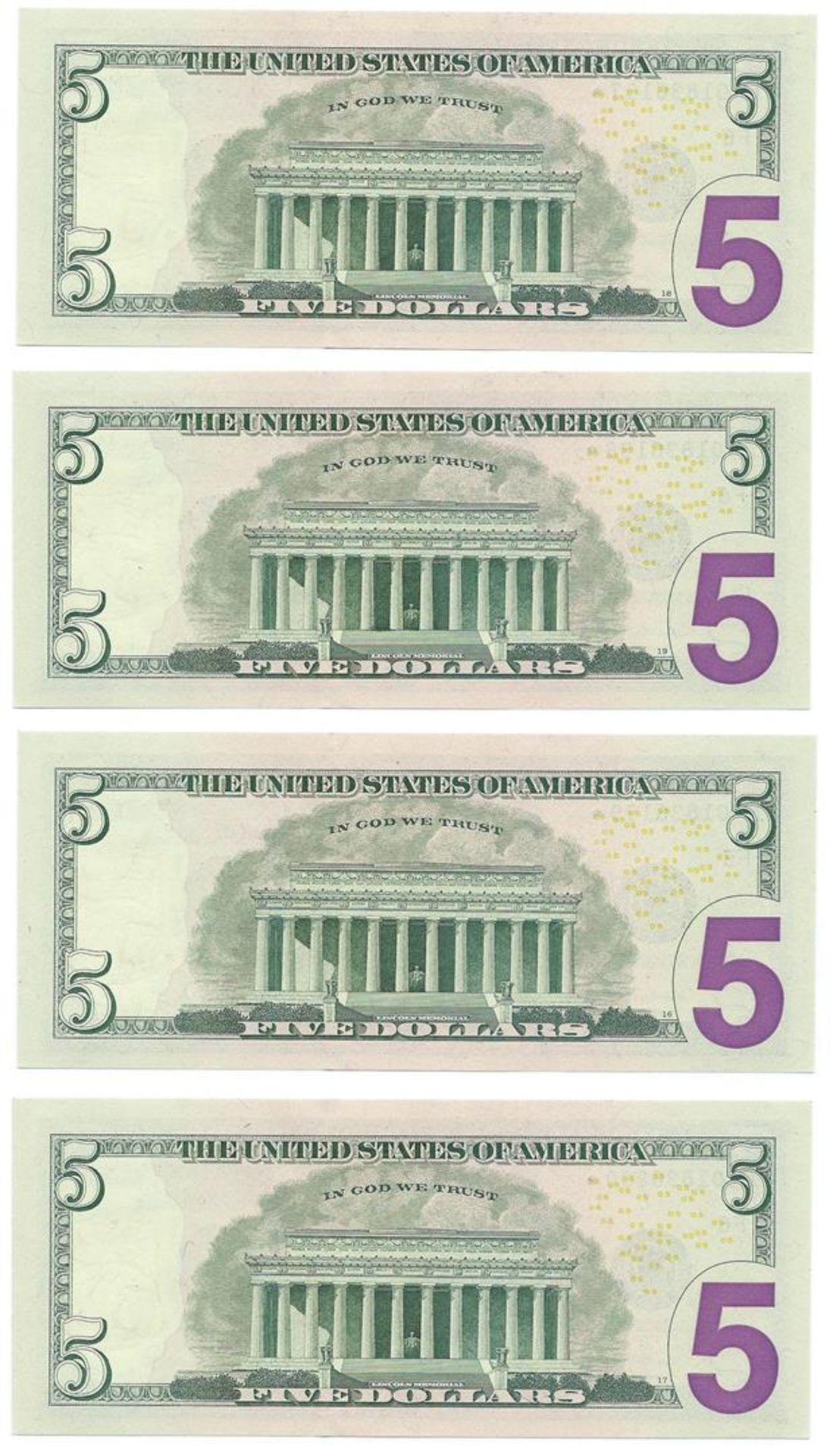 (10) Consecutive 2006 $5 FRN Star Notes CHCU - Image 4 of 6