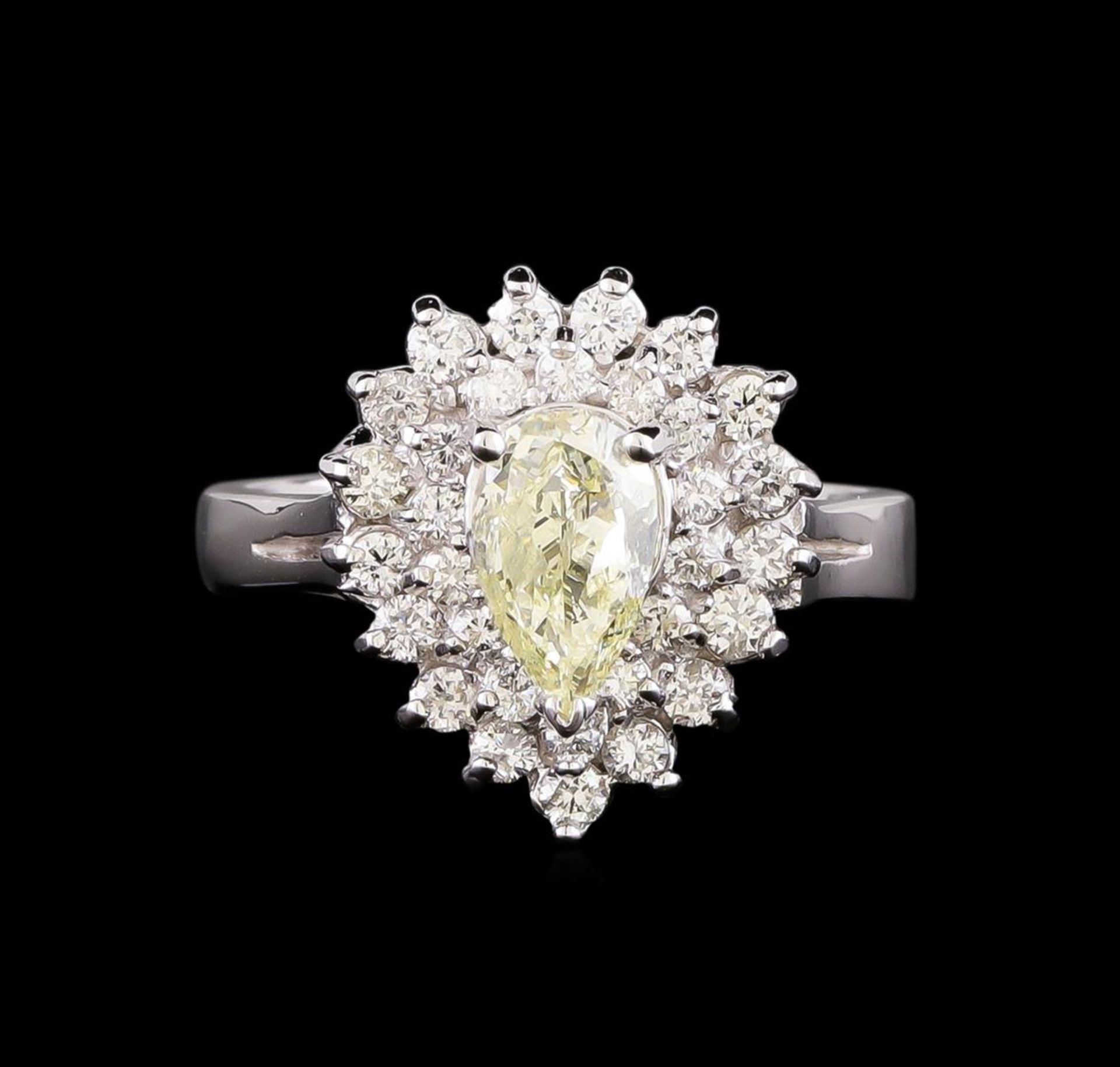 14KT White Gold 1.04 ctw Diamond Ring - Image 2 of 5