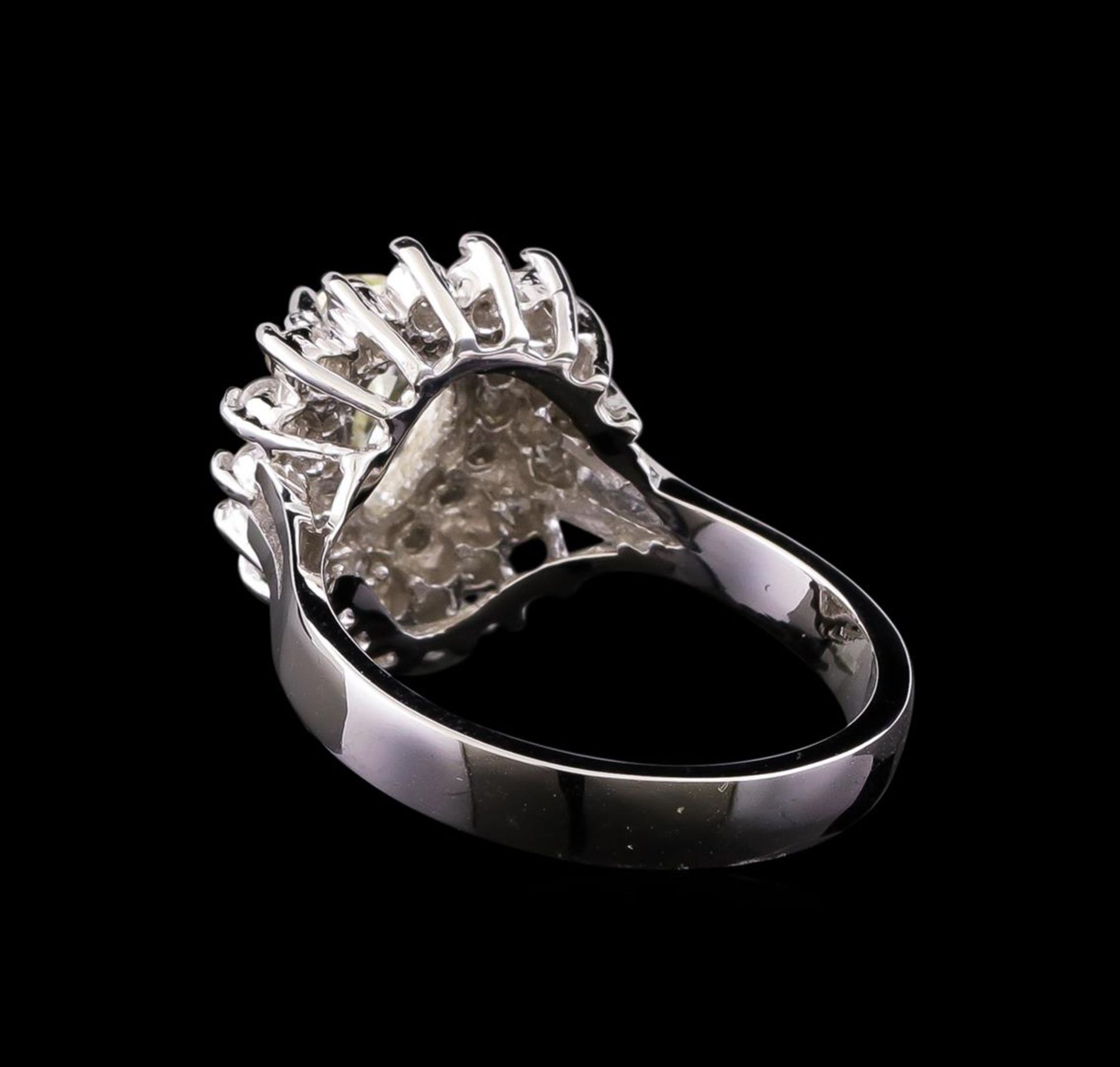 14KT White Gold 1.04 ctw Diamond Ring - Image 3 of 5