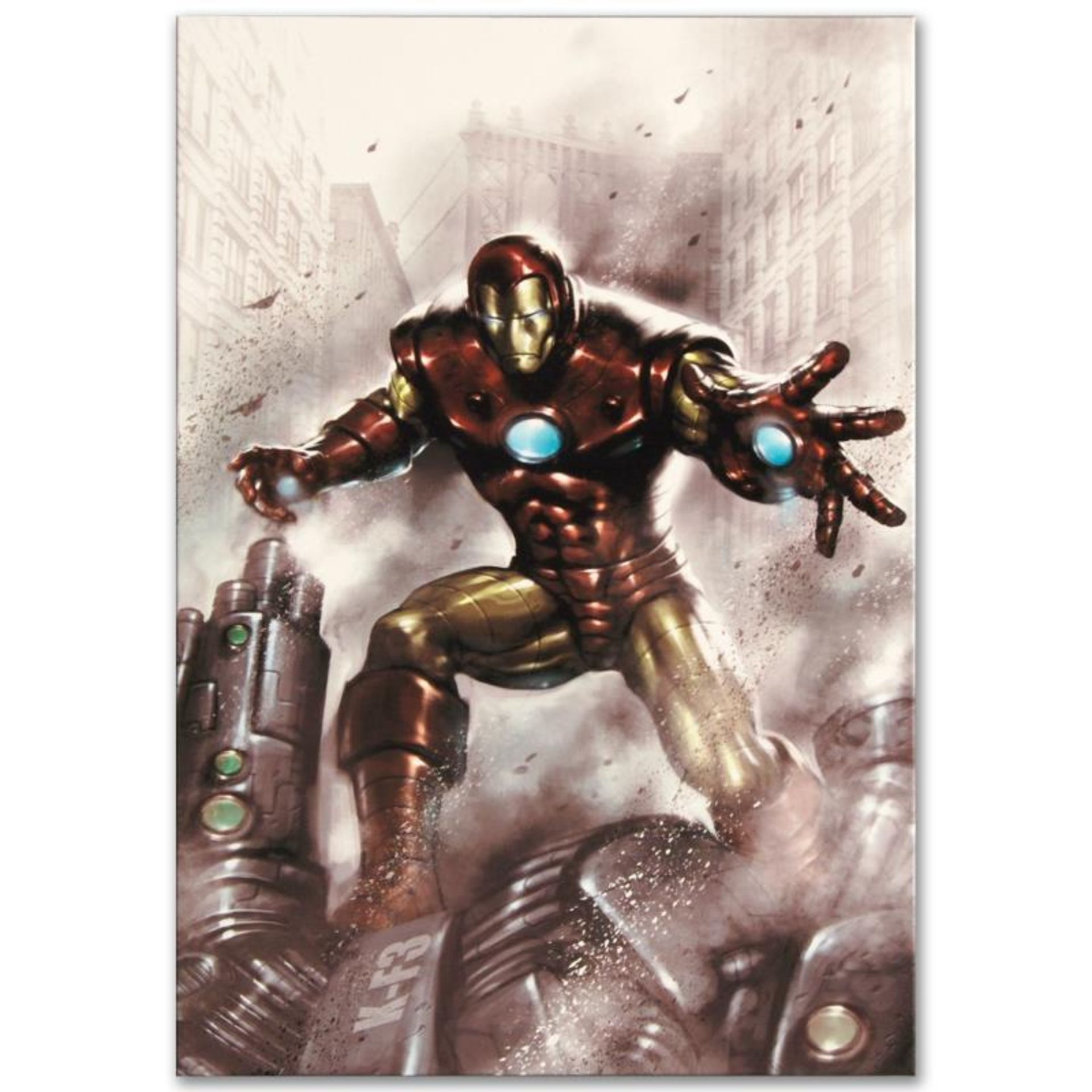 Marvel Comics "Indomitable Iron Man #1" Numbered Limited Edition Giclee on Canva