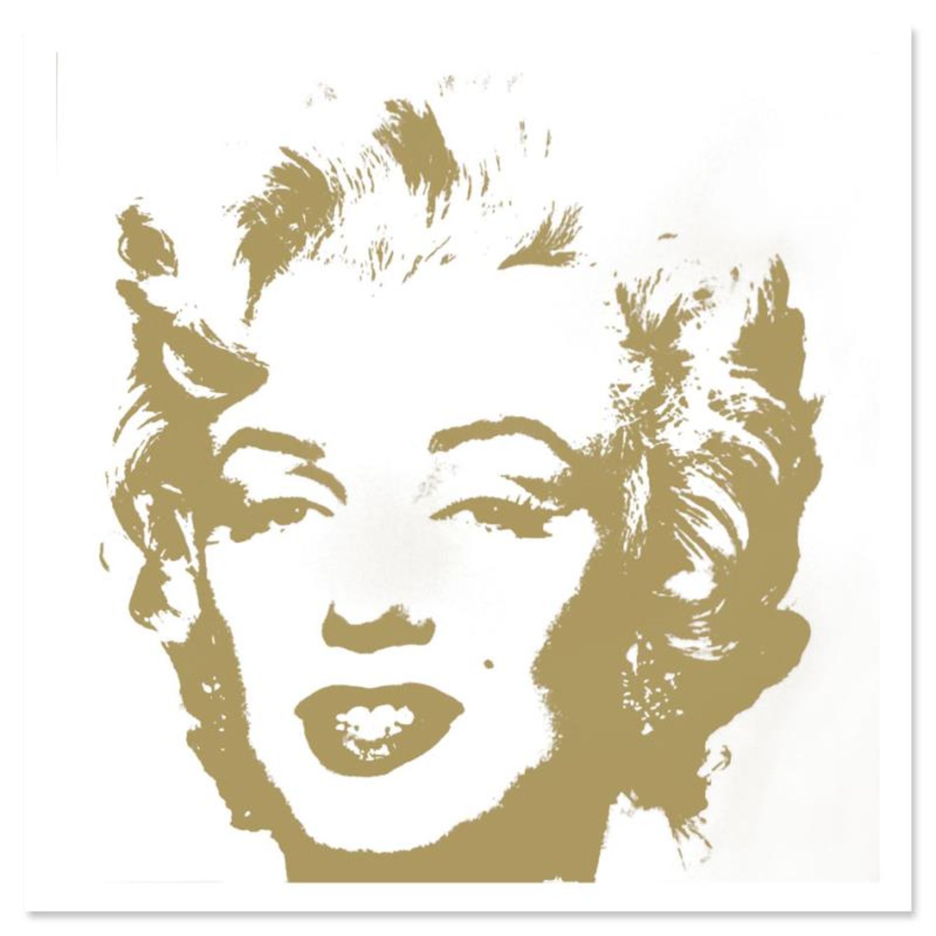 Andy Warhol "Golden Marilyn 11.41" Limited Edition Silk Screen Print from Sunday