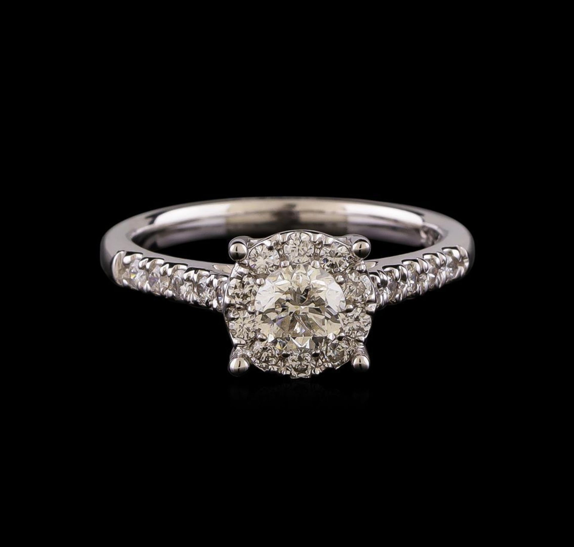 0.85 ctw Diamond Ring - 14KT White Gold - Image 2 of 5