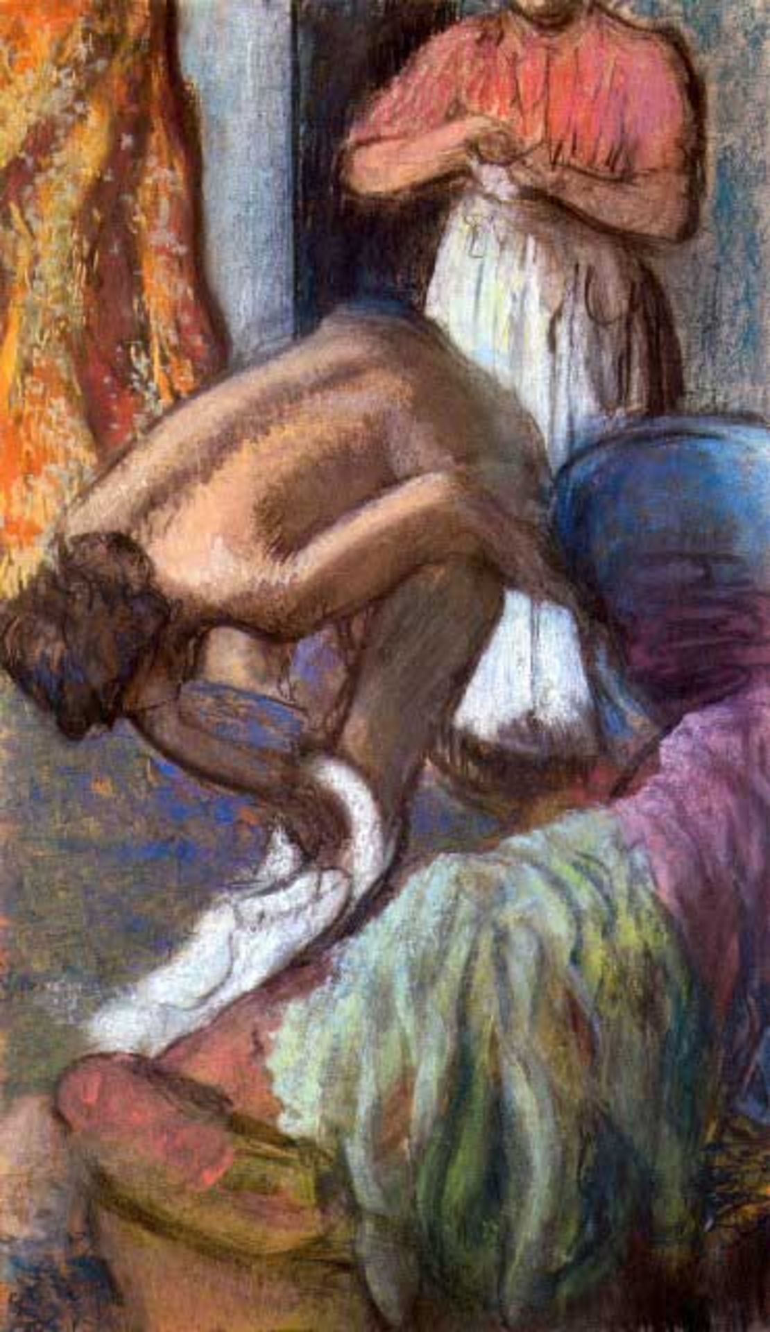 Edgar Degas - The Strengthening After The Bathwater