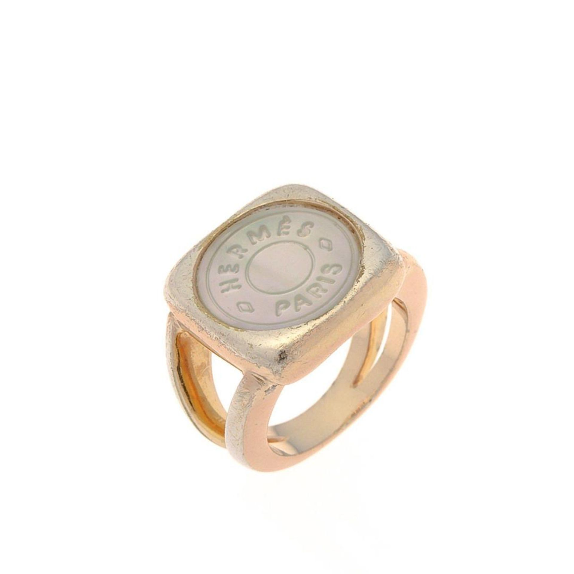 Hermes Tone Clou de Selle Ring