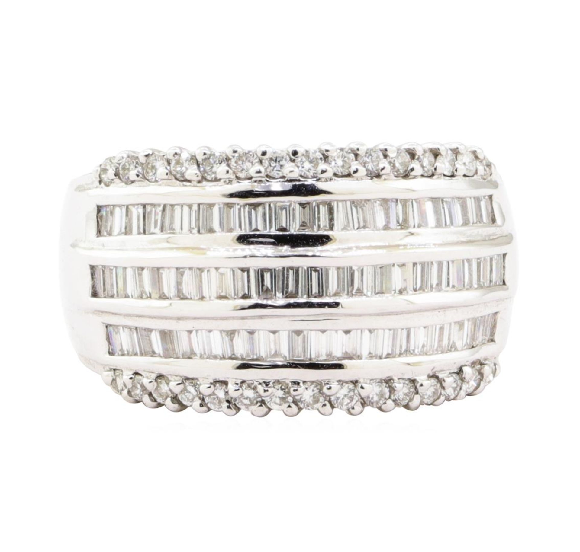 1.34 ctw Diamond Ring - 18KT White Gold - Image 2 of 4